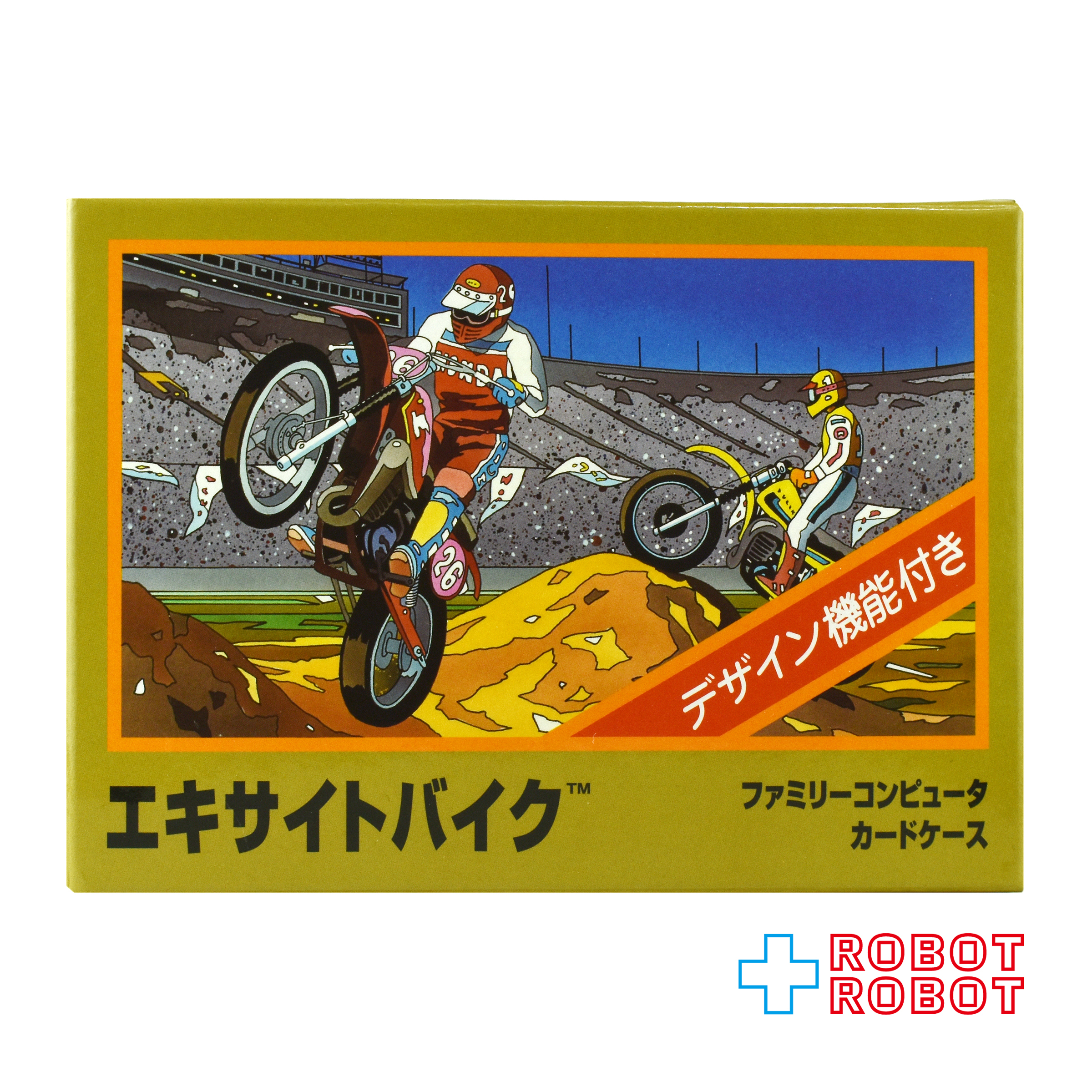 セガ ファミリーコンピューター エキサイトバイク カードケース 箱入 入荷写真