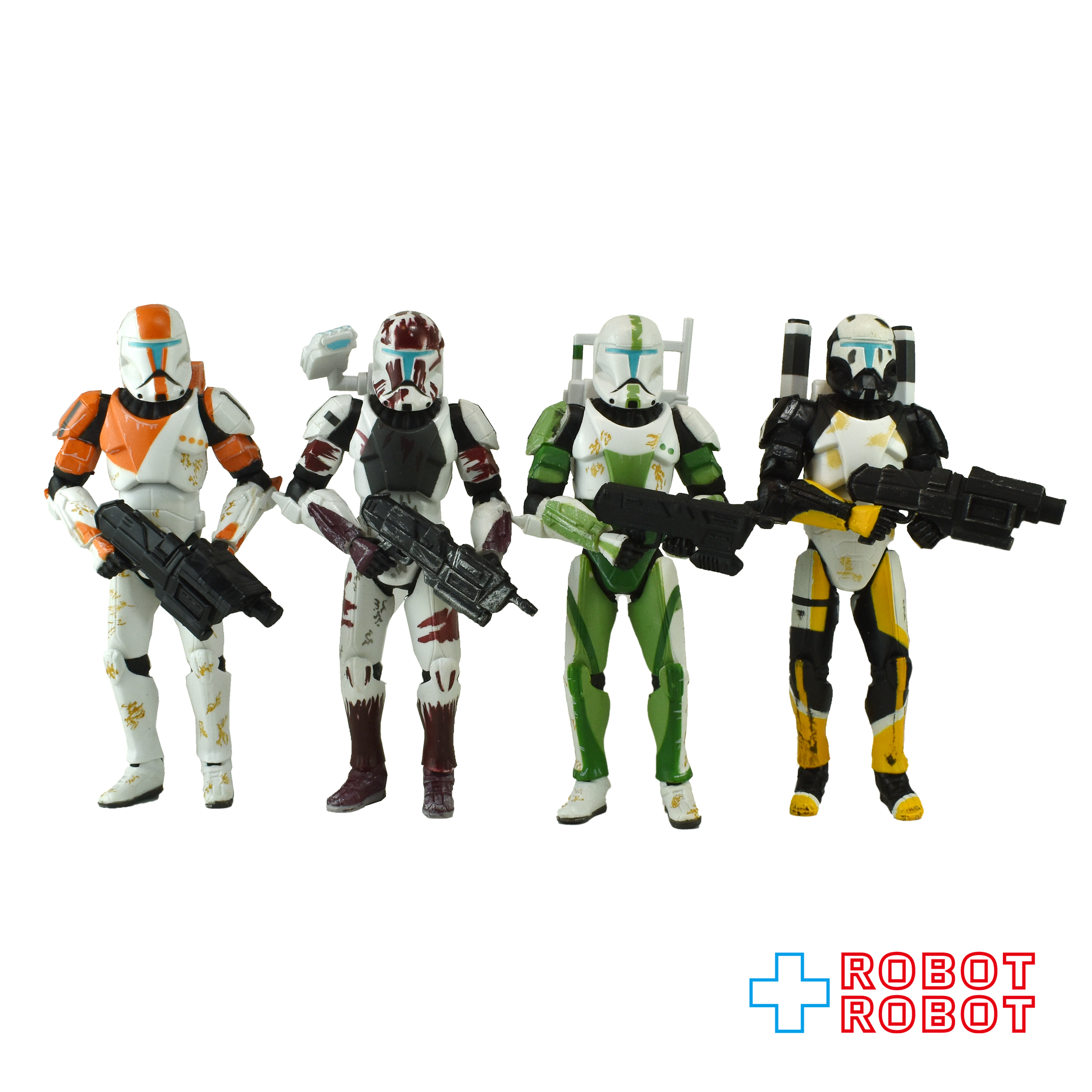 スター・ウォーズ USトイザらス限定 リパブリック・コマンドー 4体セット 3.75 インチ アクションフィギュア ルース 入荷写真