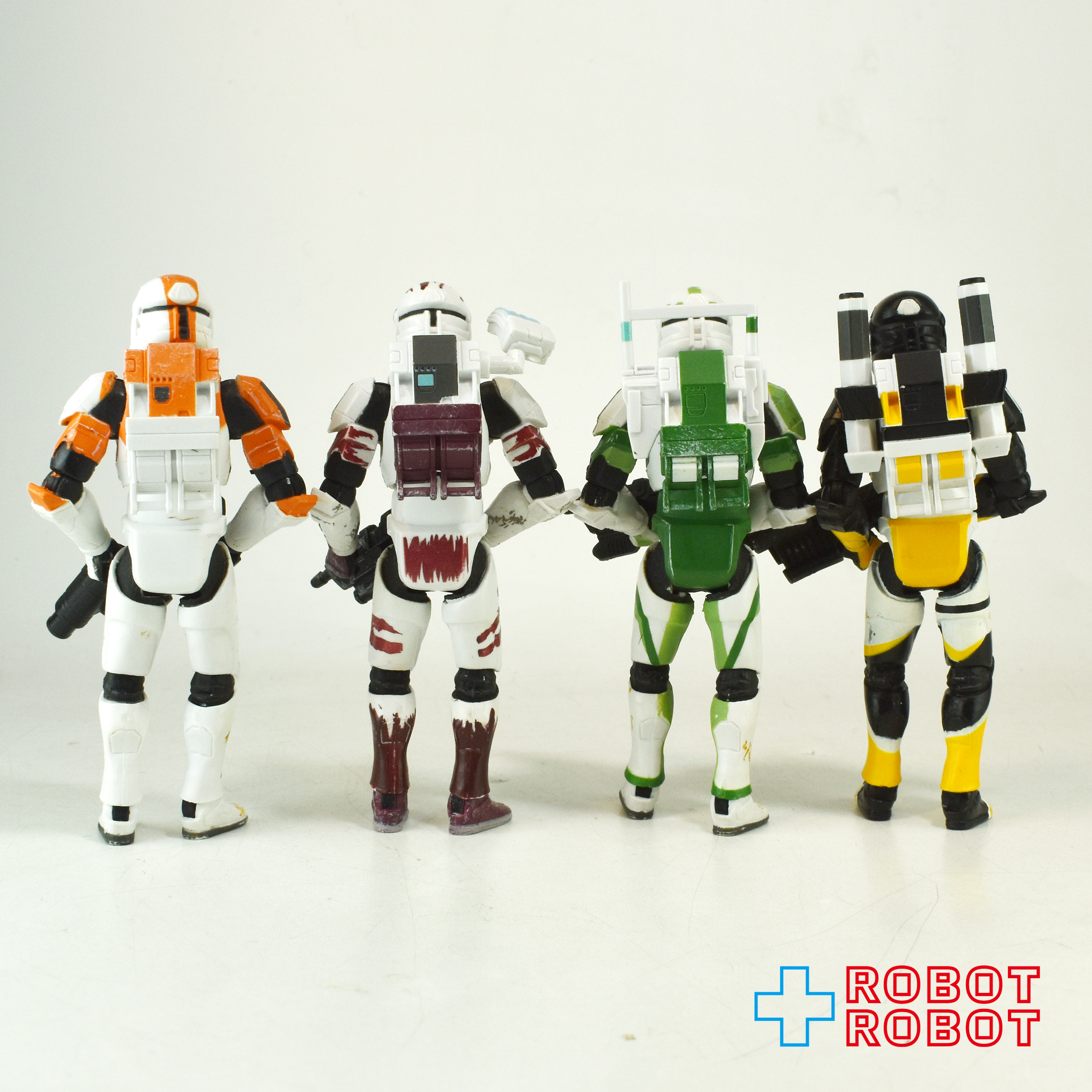 スター・ウォーズ USトイザらス限定 リパブリック・コマンドー 4体セット 3.75 インチ アクションフィギュア ルース 入荷写真