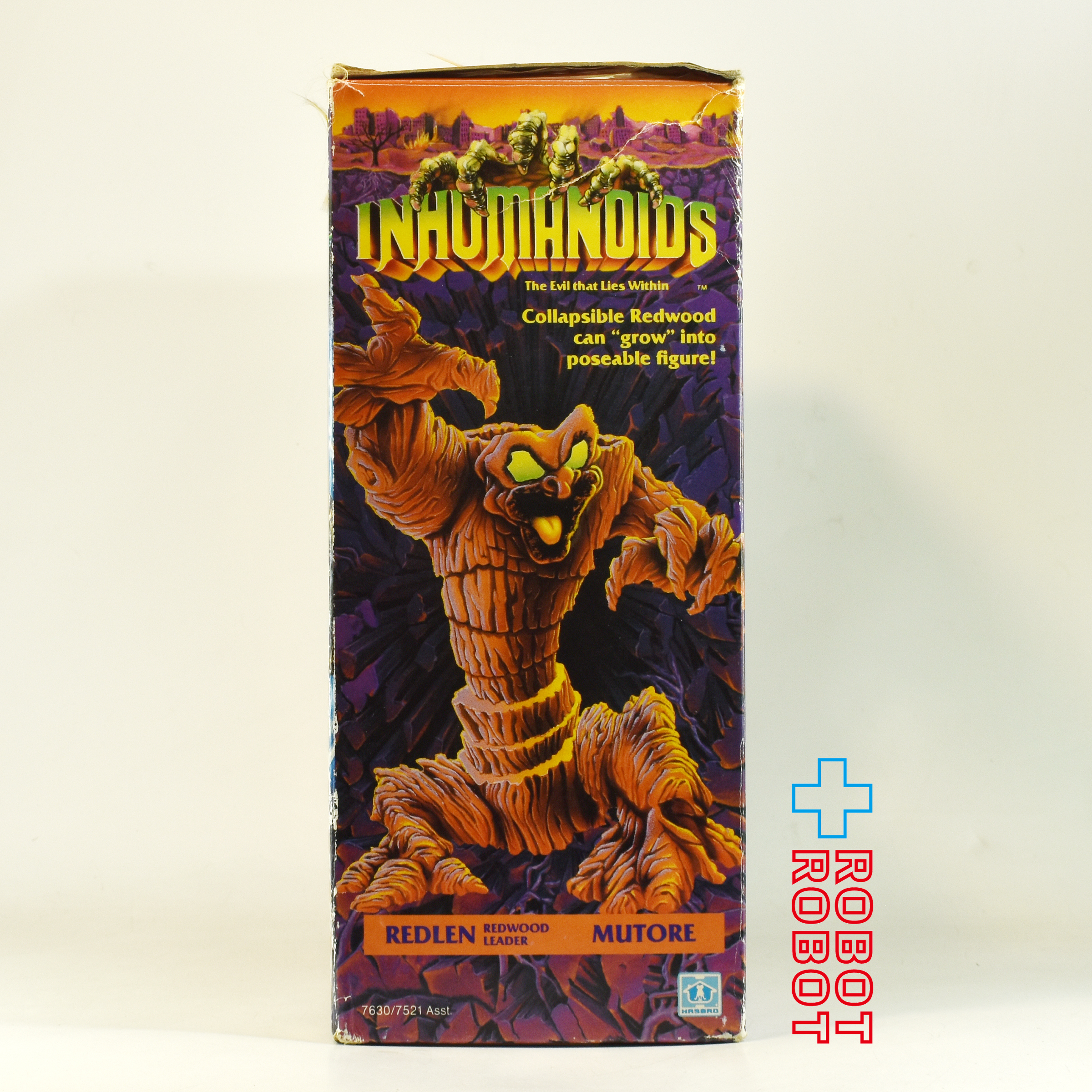 ハズブロ インヒューマノイド レッドレン アクションフィギュア 1986 箱付き 入荷写真