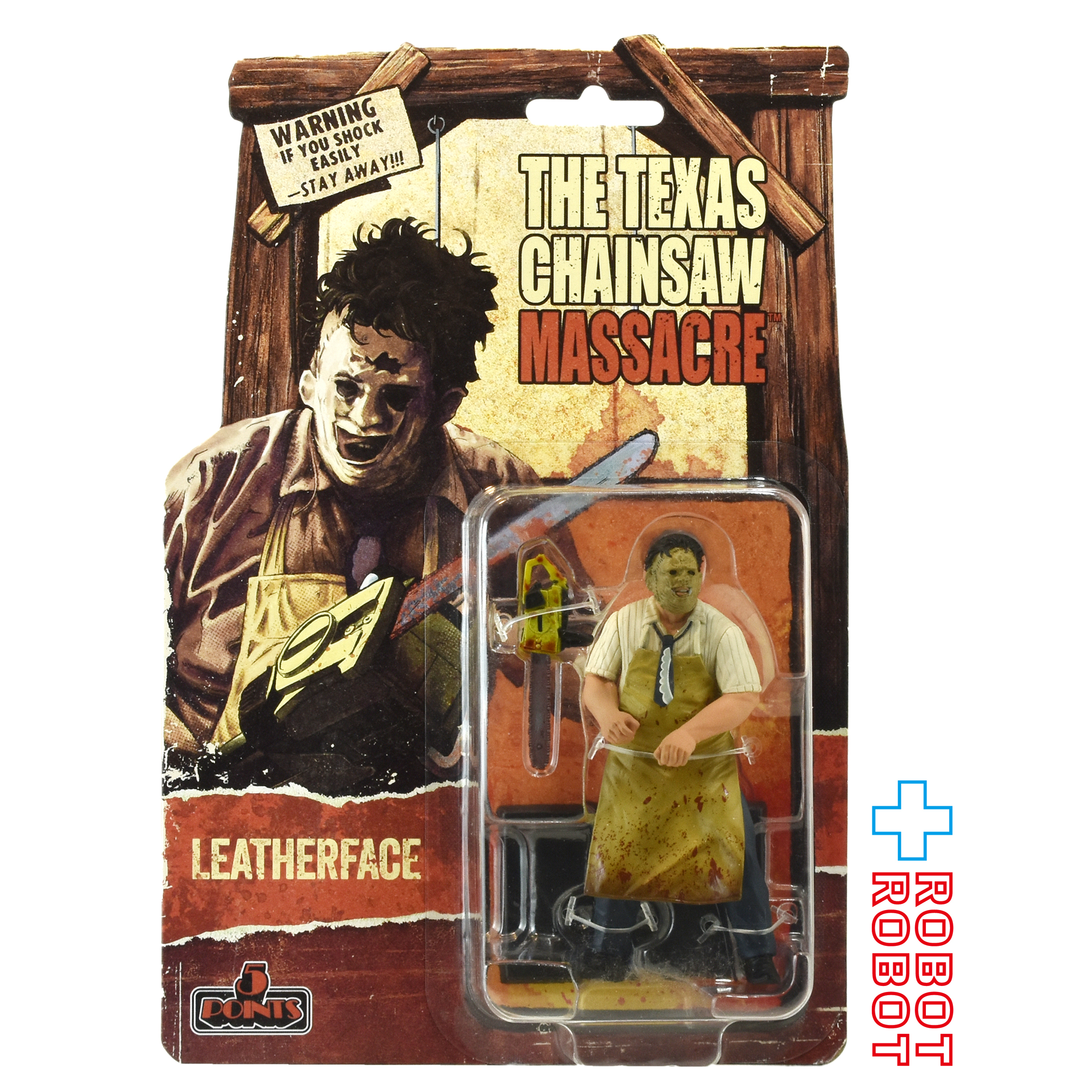 メズコ 5ポイント 悪魔のいけにえ 1974 レザーフェイス アクションフィギュア 未開封 入荷写真