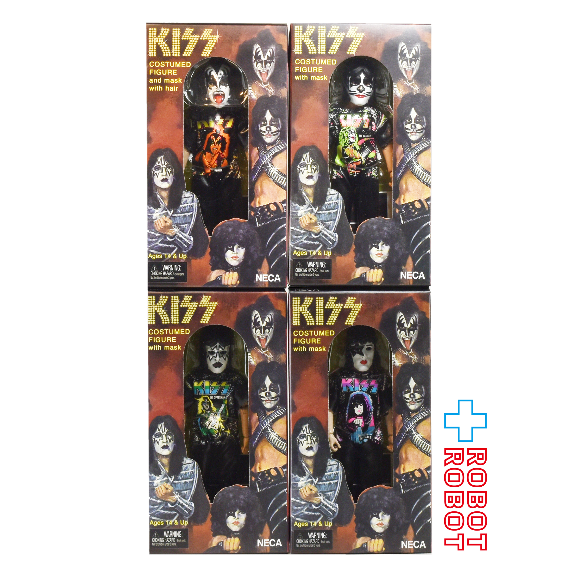 NECA ベン・クーパー ハロウィンコスチューム キッズコレクション KISS コスチューム 4種セット 未開封 入荷写真