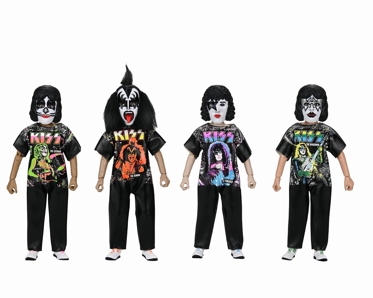NECA ベン・クーパー ハロウィンコスチューム キッズコレクション KISS コスチューム 4種セット 未開封 入荷写真