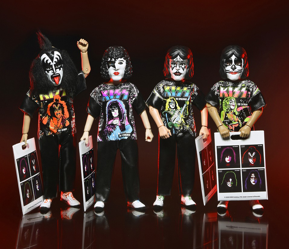 NECA ベン・クーパー ハロウィンコスチューム キッズコレクション KISS コスチューム 4種セット 未開封 入荷写真