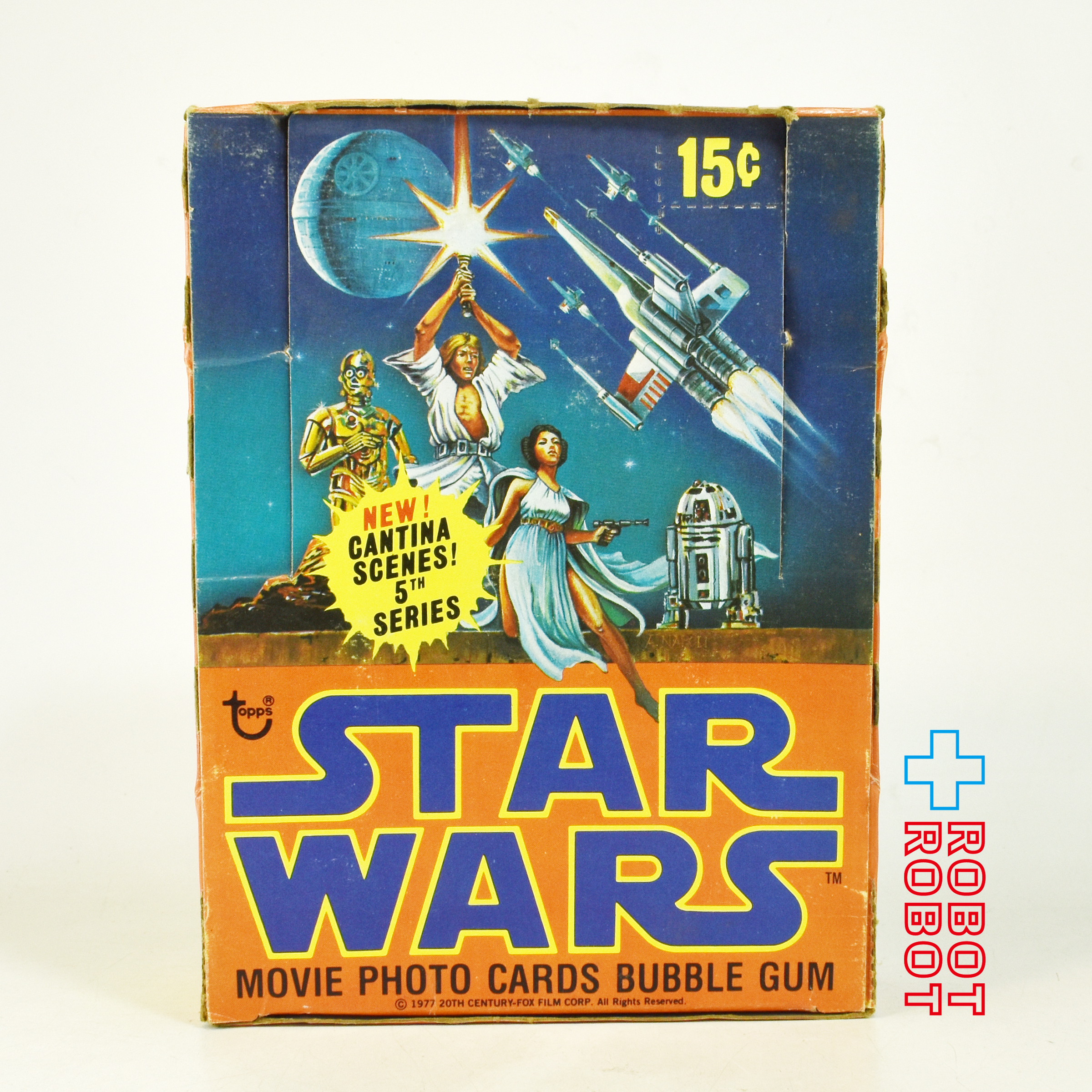 トップス スター・ウォーズ トレーディングカード 第5シリーズ (オレンジ枠) 空箱＆カード77枚 入荷写真