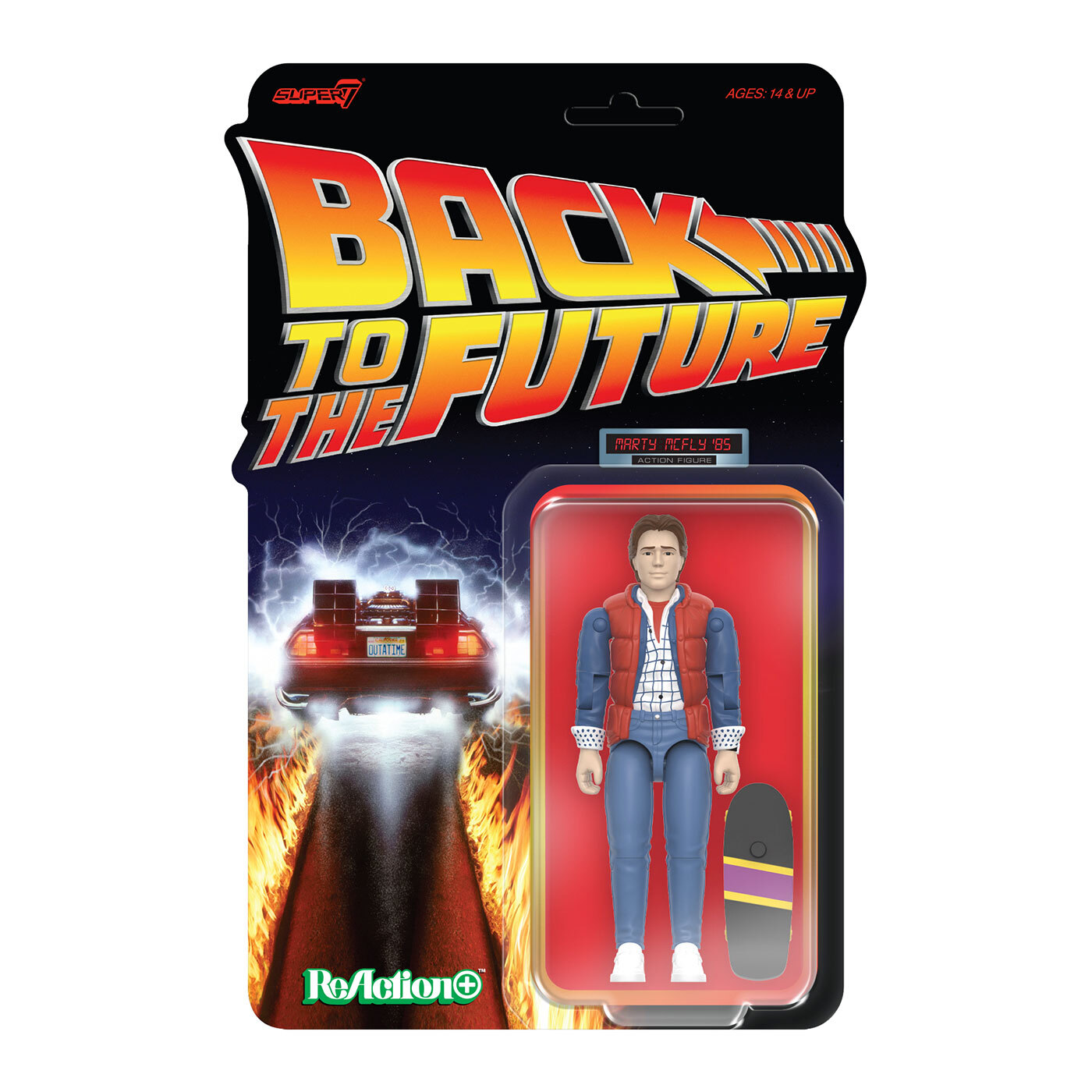 リ・アクション+ バック・トゥ・ザ・フューチャー シリーズ1 マーティ・マクフライ (1985年) 3.75インチ アクションフィギュア 国内版 未開封 入荷写真