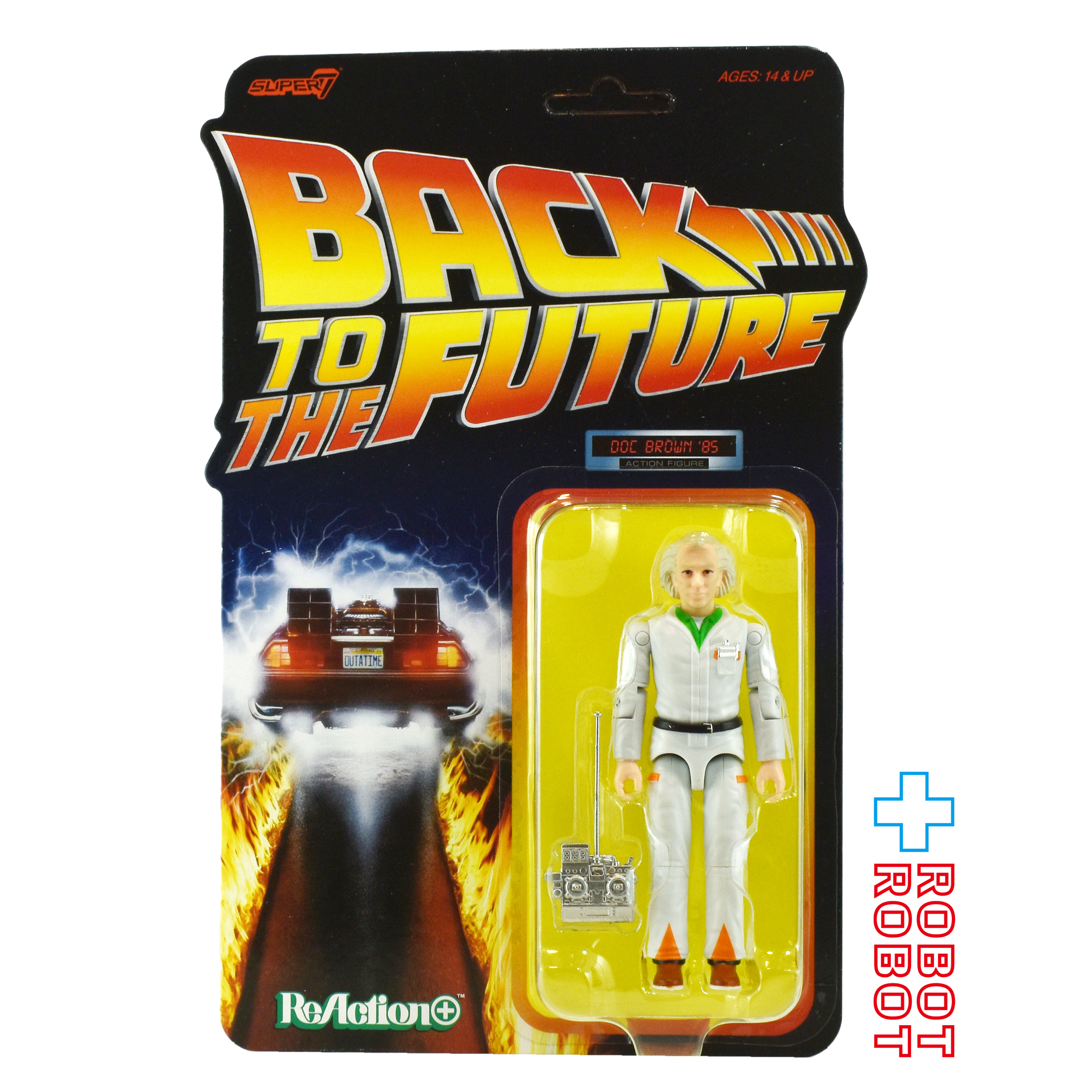 リ・アクション+ バック・トゥ・ザ・フューチャー シリーズ1 ドク エメット・ブラウン博士 1985 3.75インチ アクションフィギュア 国内版 未開封 入荷写真