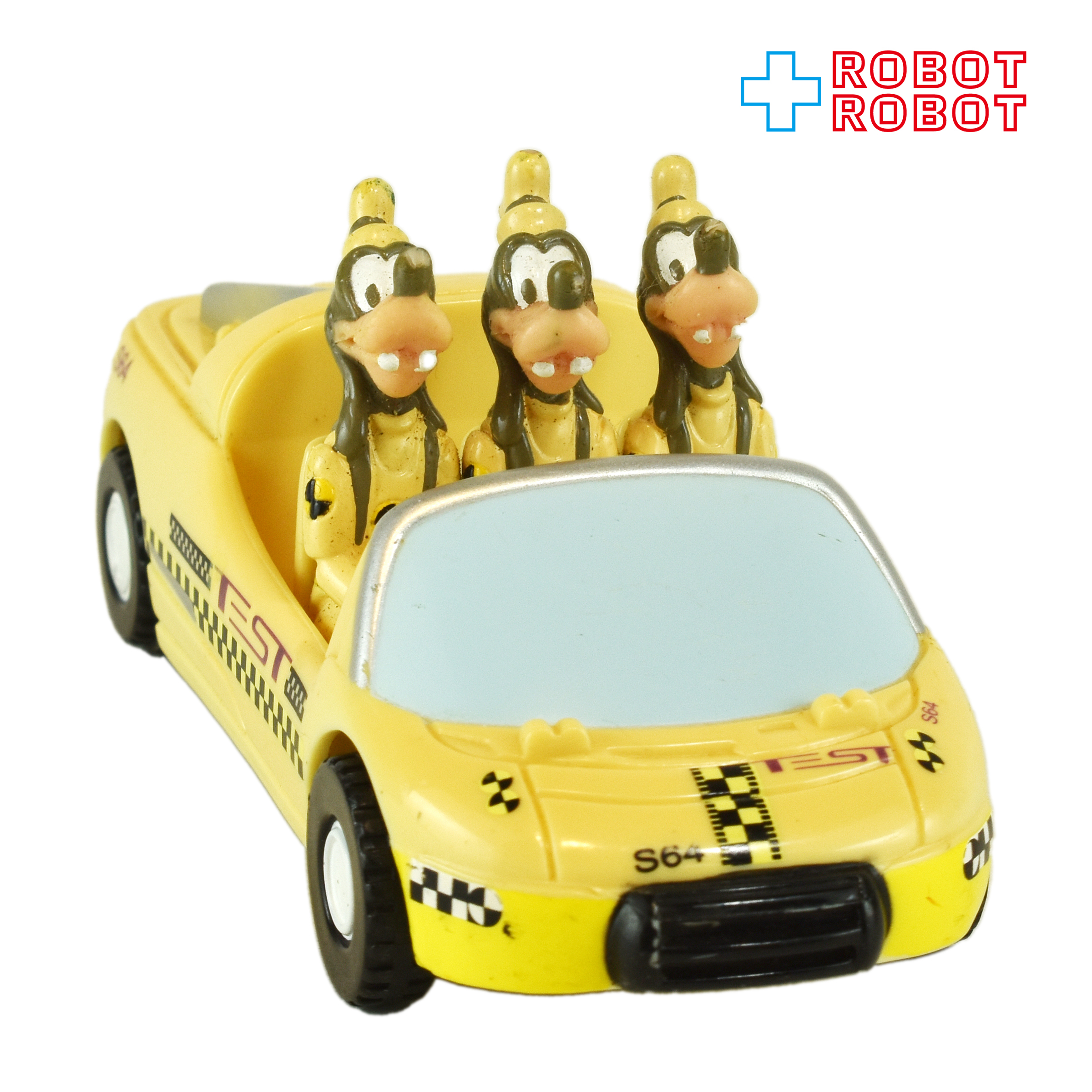 ディズニー エプコット グーフィー クラッシュダミー テストカー プルバック走行 入荷写真