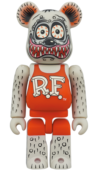 メディコム BE@RBRICK ベアブリック 100％ & 400% ラットフィンク グレー Ver. 未開封 ４号店商品 入荷写真