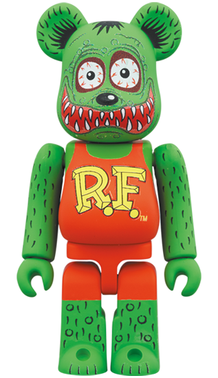 メディコム BE@RBRICK ベアブリック 100％ & 400% ラットフィンク (TM) 未開封 ４号店商品 入荷写真