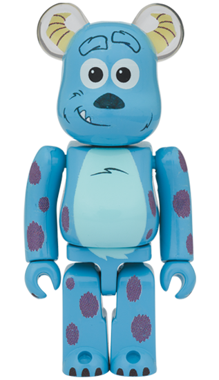 メディコム BE@RBRICK ベアブリック 100% & 400% モンスターズインク サリー & マイク セット 未開封 ４号店商品 入荷写真