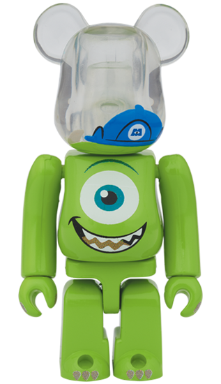 メディコム BE@RBRICK ベアブリック 100% & 400% モンスターズインク サリー & マイク セット 未開封 ４号店商品 入荷写真