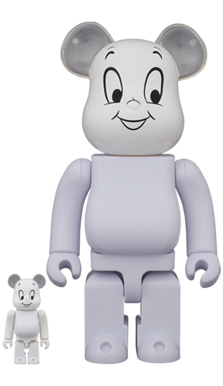 メディコム BE@RBRICK ベアブリック 100％ & 400% キャスパー キャスパー 未開封 ４号店商品 入荷写真