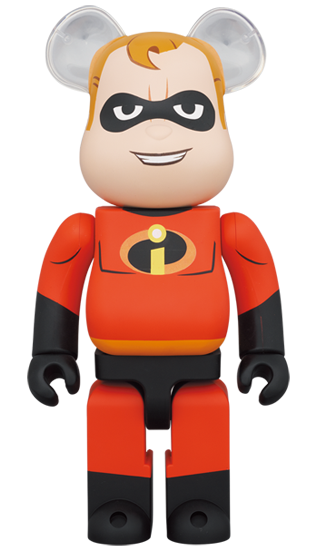 メディコム BE@RBRICK ベアブリック 100％ & 400% インクレディブル・ファミリー ミスター・インクレディブル 未開封 ４号店商品 入荷写真