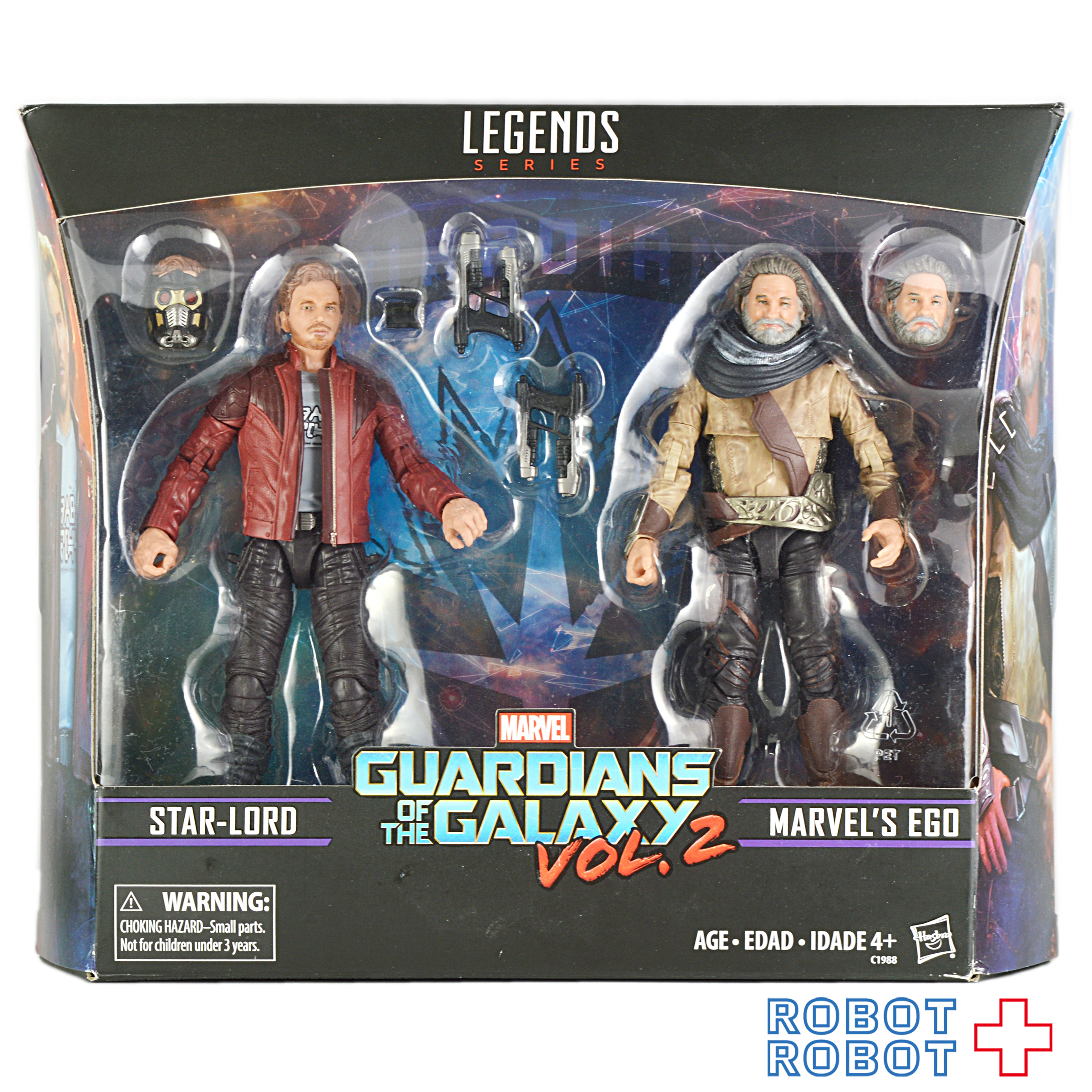 マーベルレジェンド ガーディアンズ・オブ・ギャラクシー2 シリーズ スター・ロード&エゴ 6インチ アクションフィギュア 開封 入荷写真