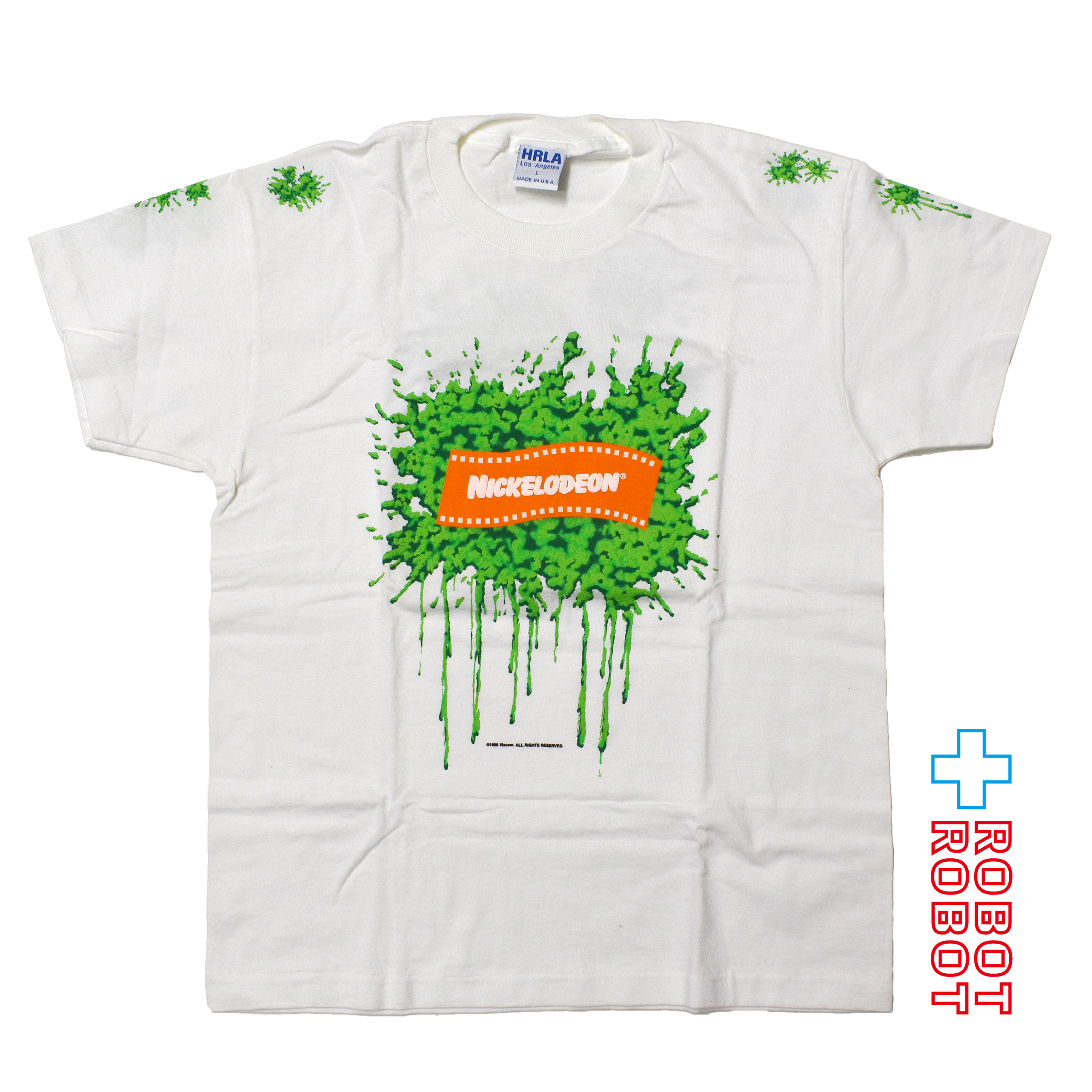 HRLA ニコロデオン ロゴプリントTシャツ 1996 USA製 Lサイズ 入荷写真