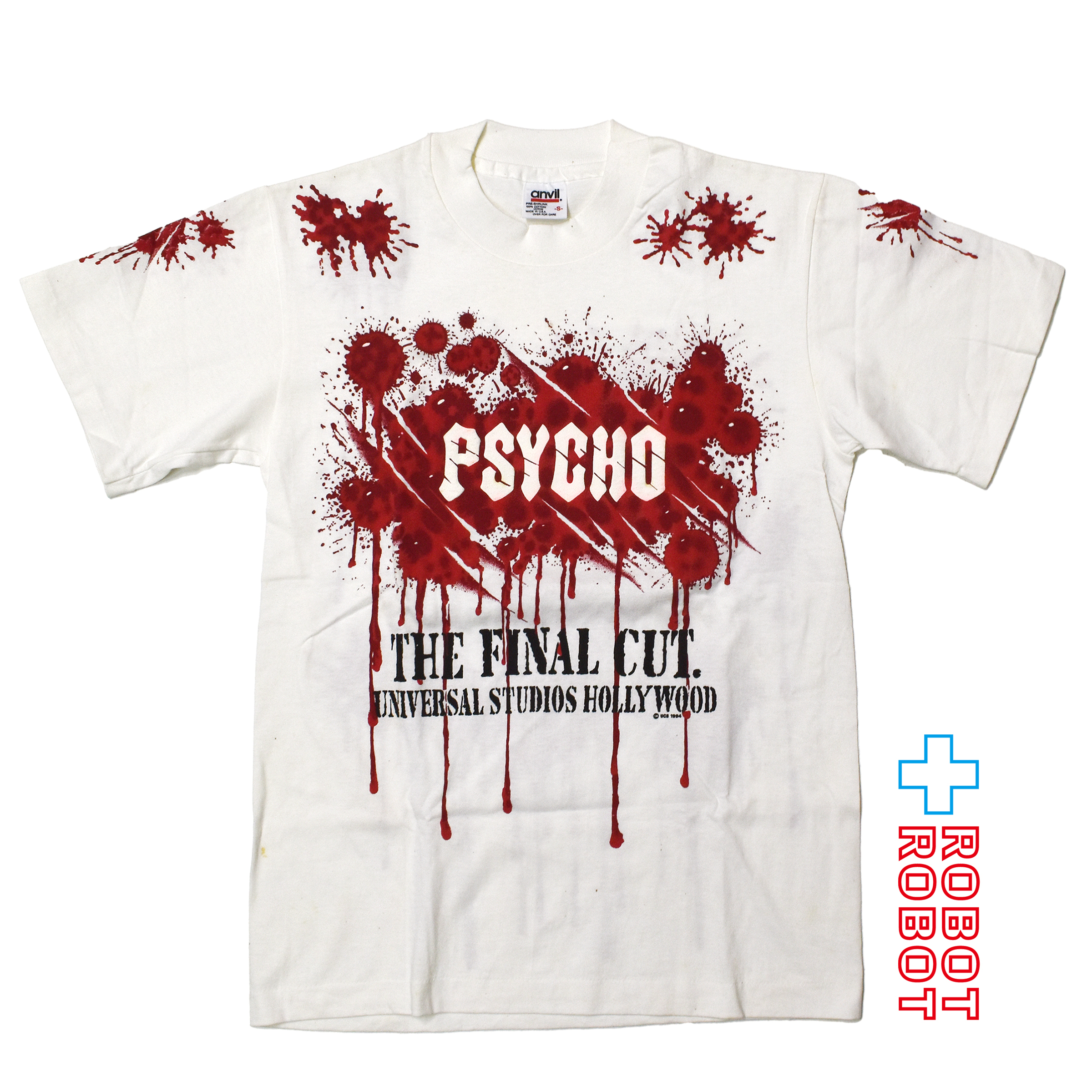 anvil ユニバーサルスタジオ サイコ プリントTシャツ 1994 USA製 Sサイズ 入荷写真