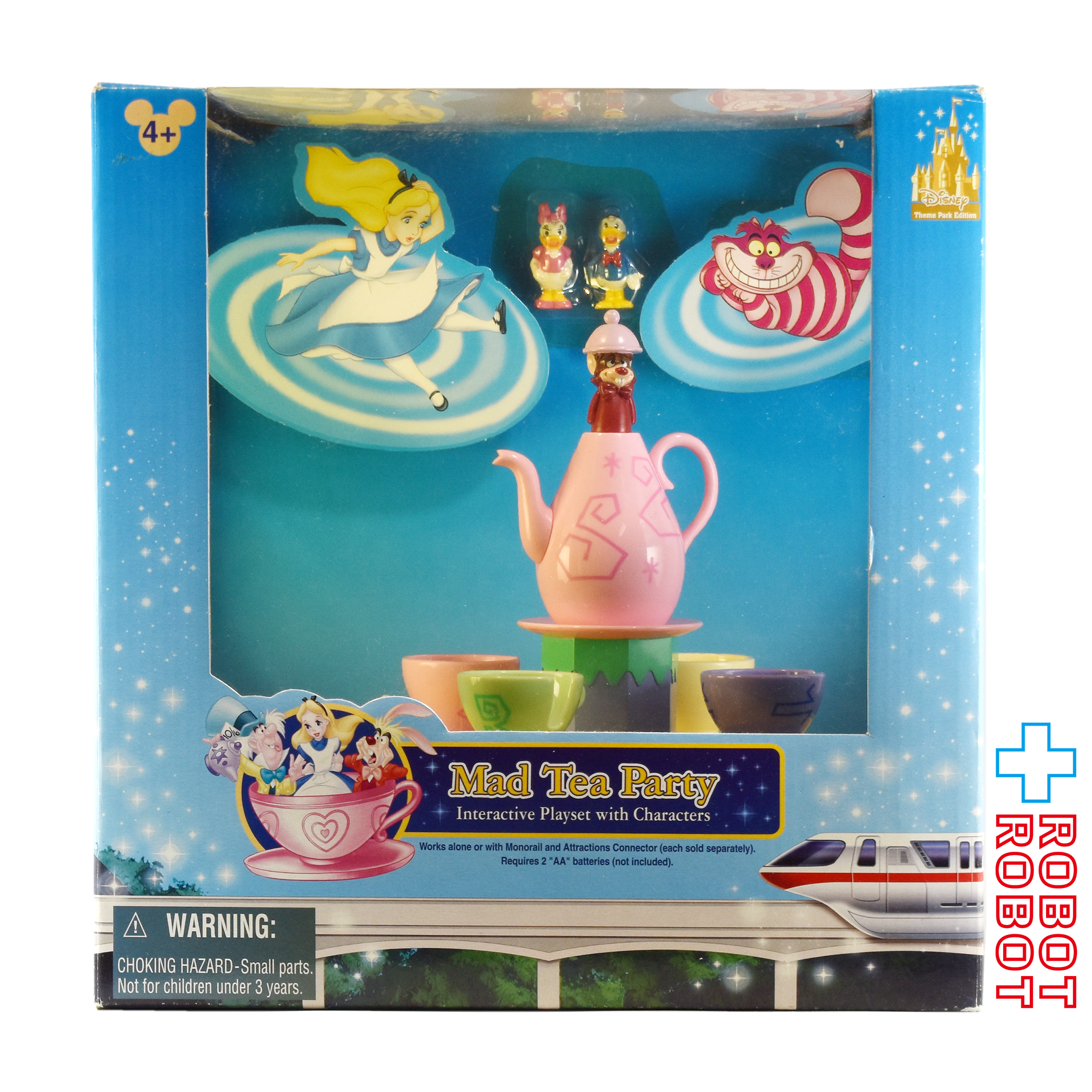 WDW ディズニー 不思議の国のアリス マッド・ティーパーティー 狂ったお茶会 インタラクティブ プレイセット 未開封 入荷写真