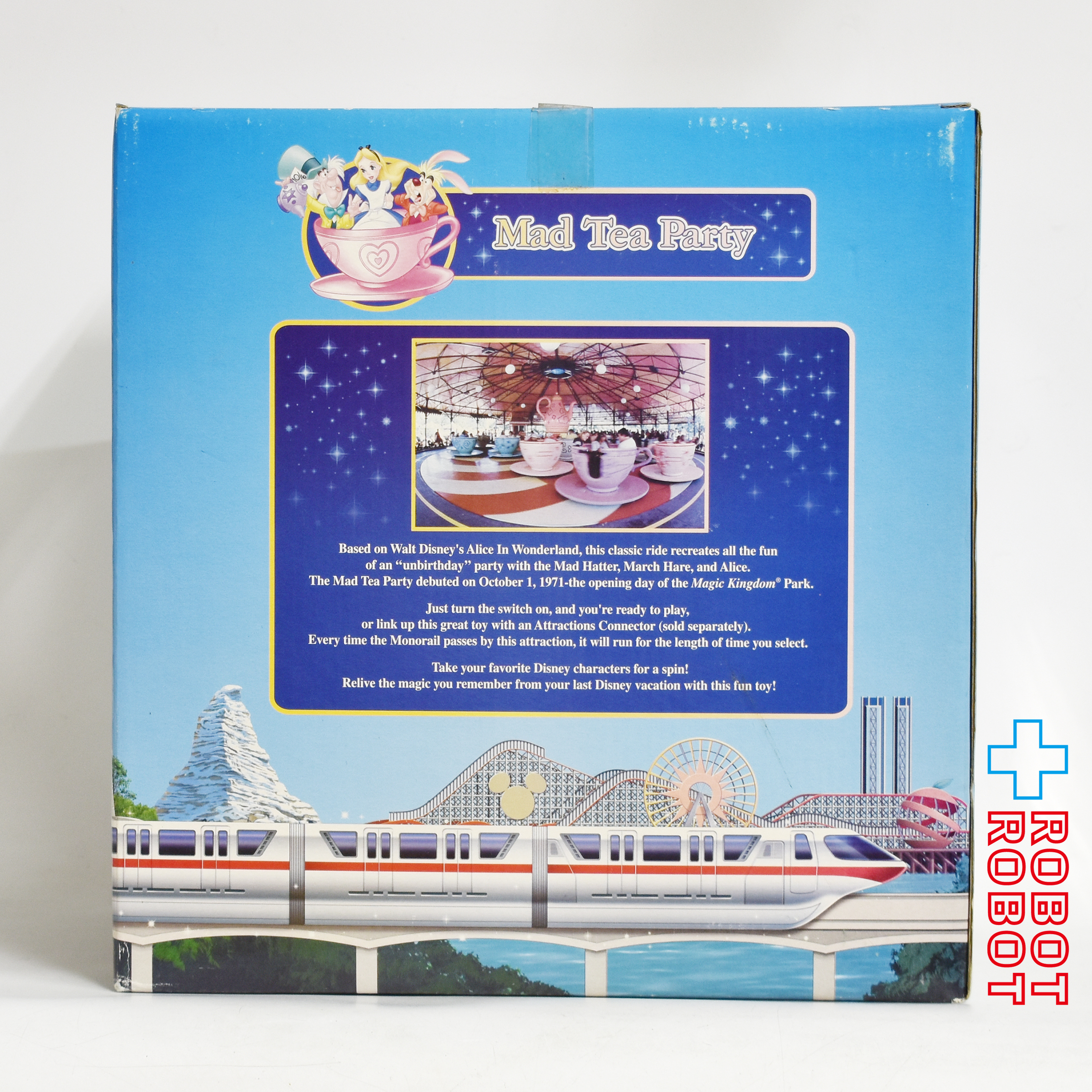 WDW ディズニー 不思議の国のアリス マッド・ティーパーティー 狂ったお茶会 インタラクティブ プレイセット 未開封 入荷写真