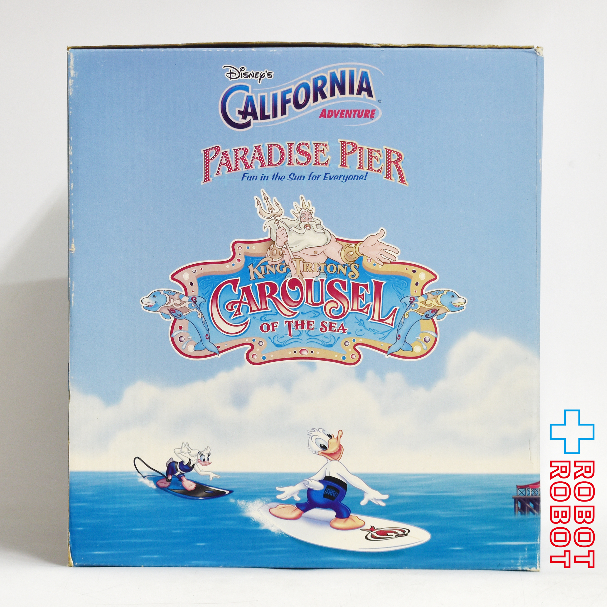 WDW ディズニー カリフォルニア アドベンチャー パラダイス・ピア リトル・マーメイド キング・トリトン・カルーセル プレイセット フィギュア付き 開封箱付 入荷写真