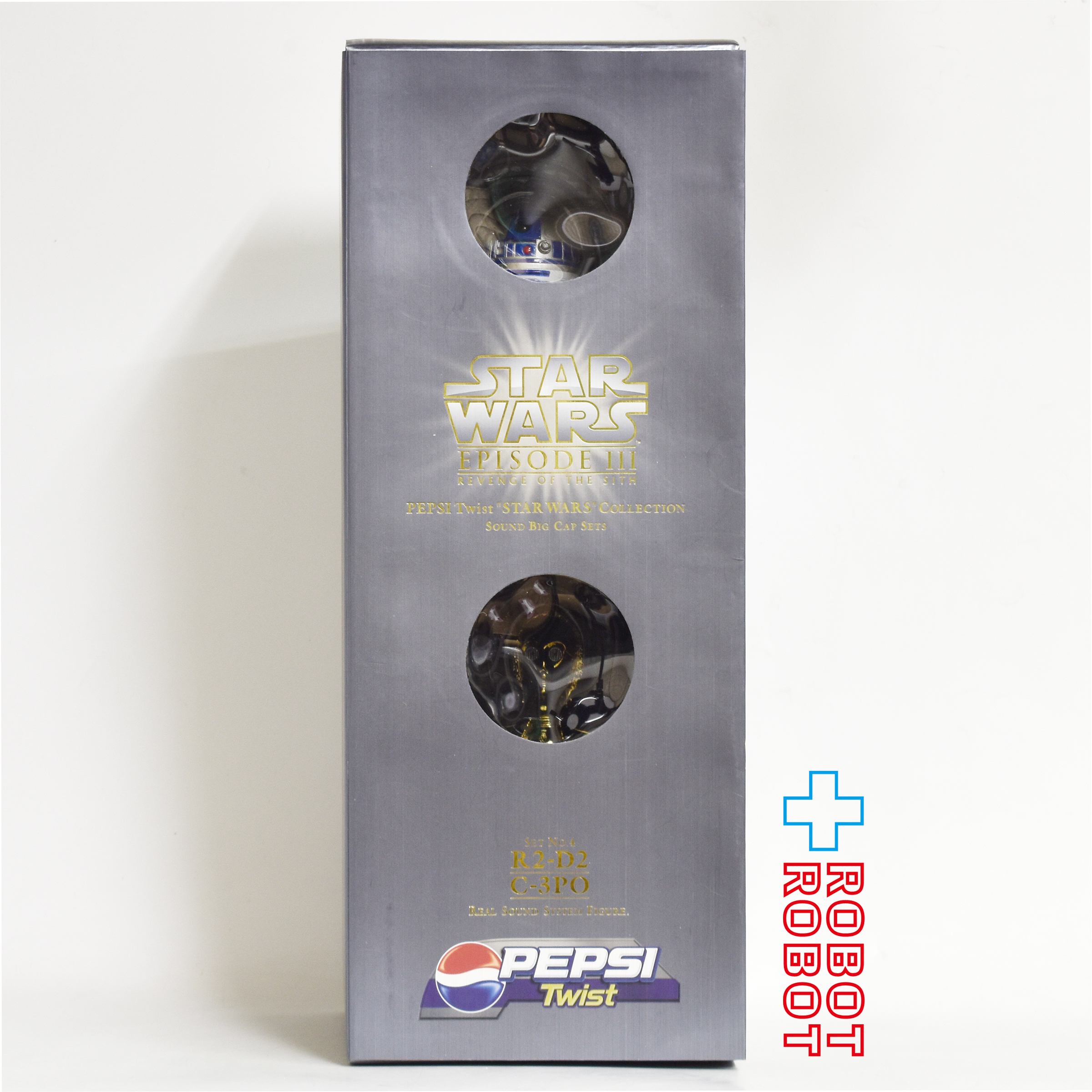 ペプシツイスト サウンドコレクション スター・ウォーズ EP3 サウンドビッグキャップセットNo.4 R2-D2 & C-3PO 未開封 入荷写真