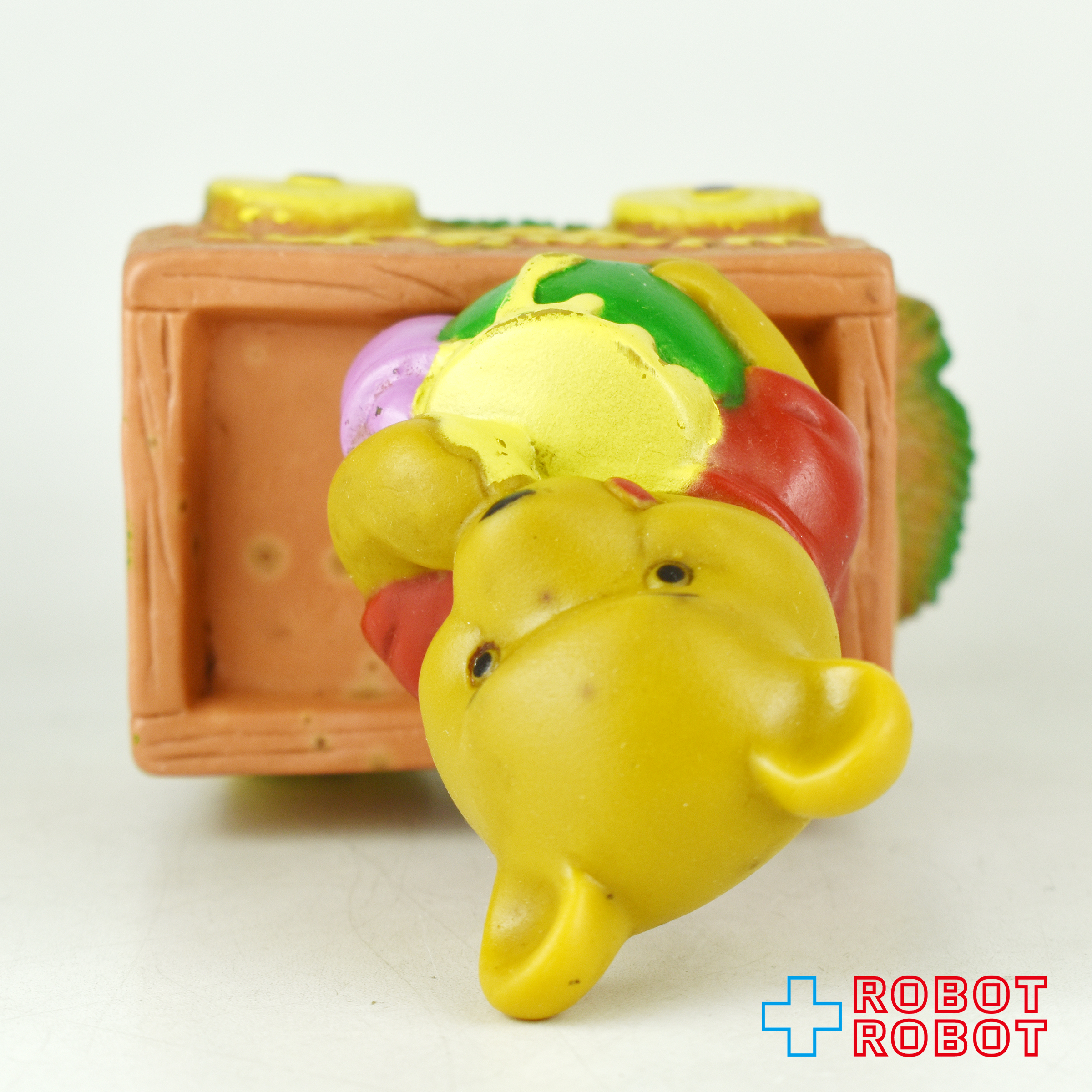 ディズニー くまのプーさん ソフビフィギュア 1979 香港製 ※難有り 入荷写真