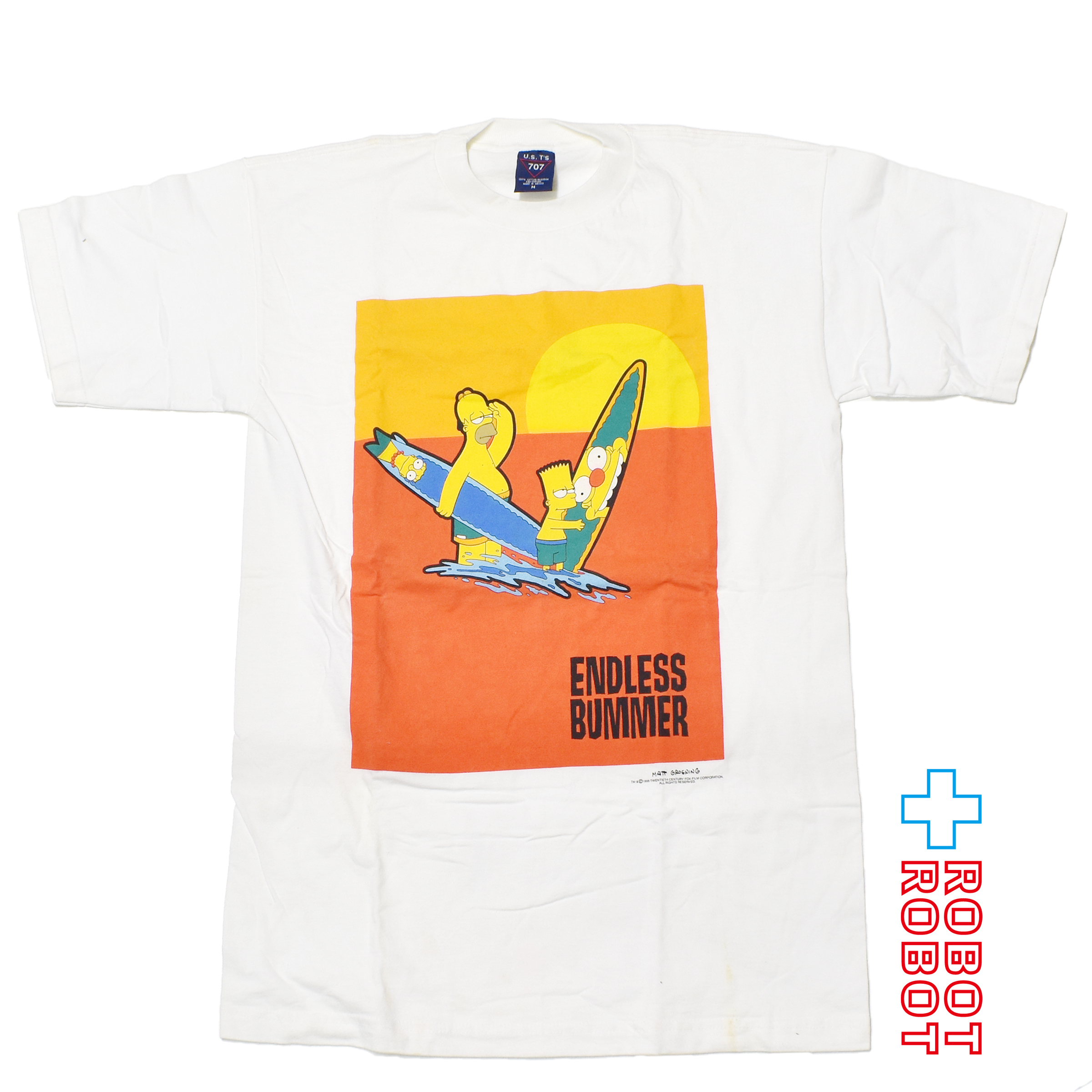 U.S.T'S シンプソンズ エンドレス・サマー グラフィックTシャツ 90's USA製 Mサイズ 入荷写真