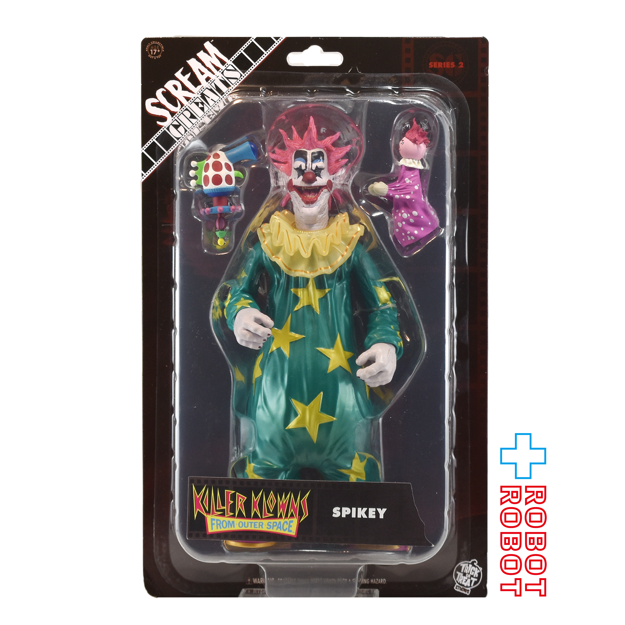 トリック・オア・トリート・スタジオ キラークラウン スパイキー スクリーム・グレート 8インチ アクションフィギュア 未開封 入荷写真