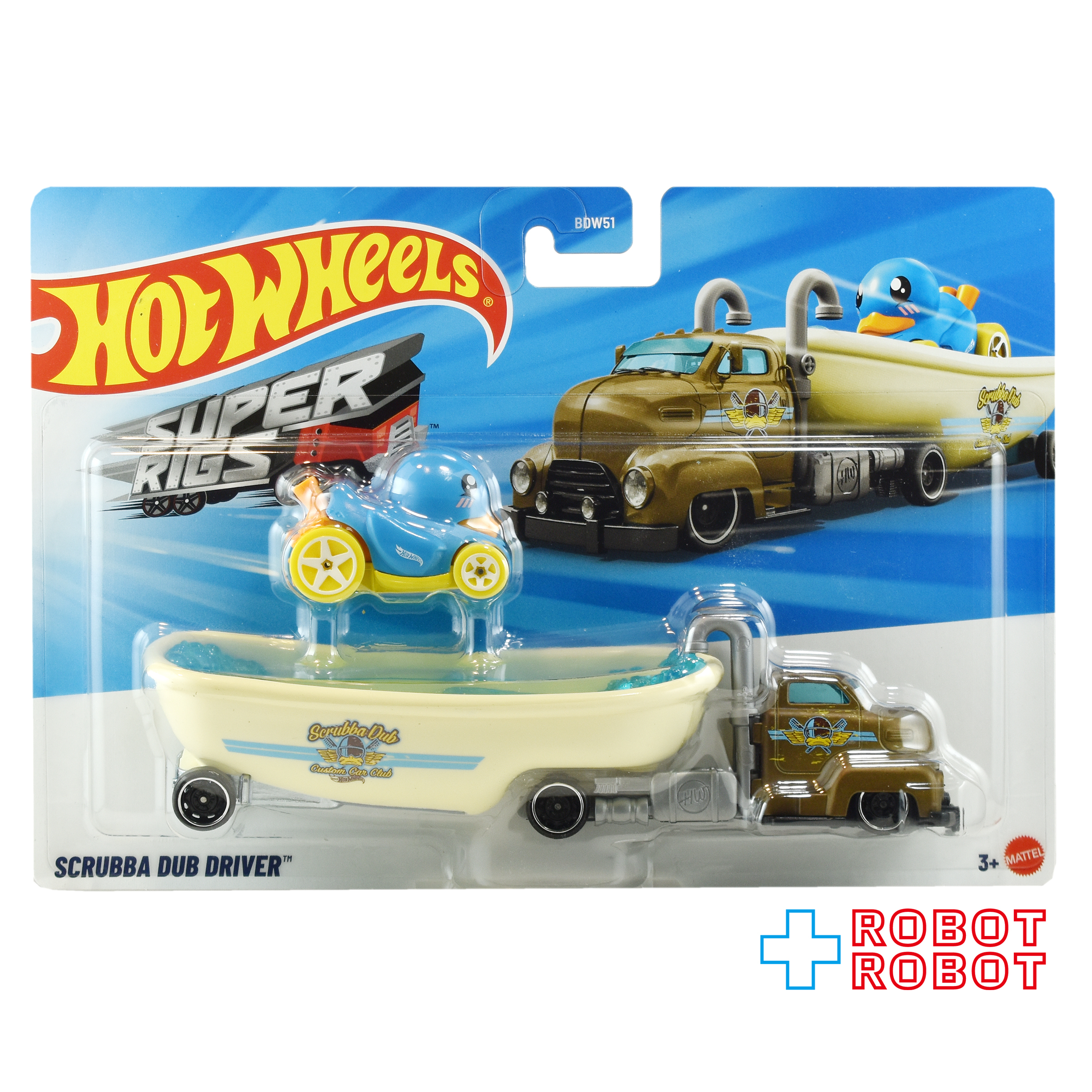 ホットウィール 2026 スーパーリグ スクラバ・ダブドライバー 1/64 ダイキャスト ミニカー 未開封 入荷写真