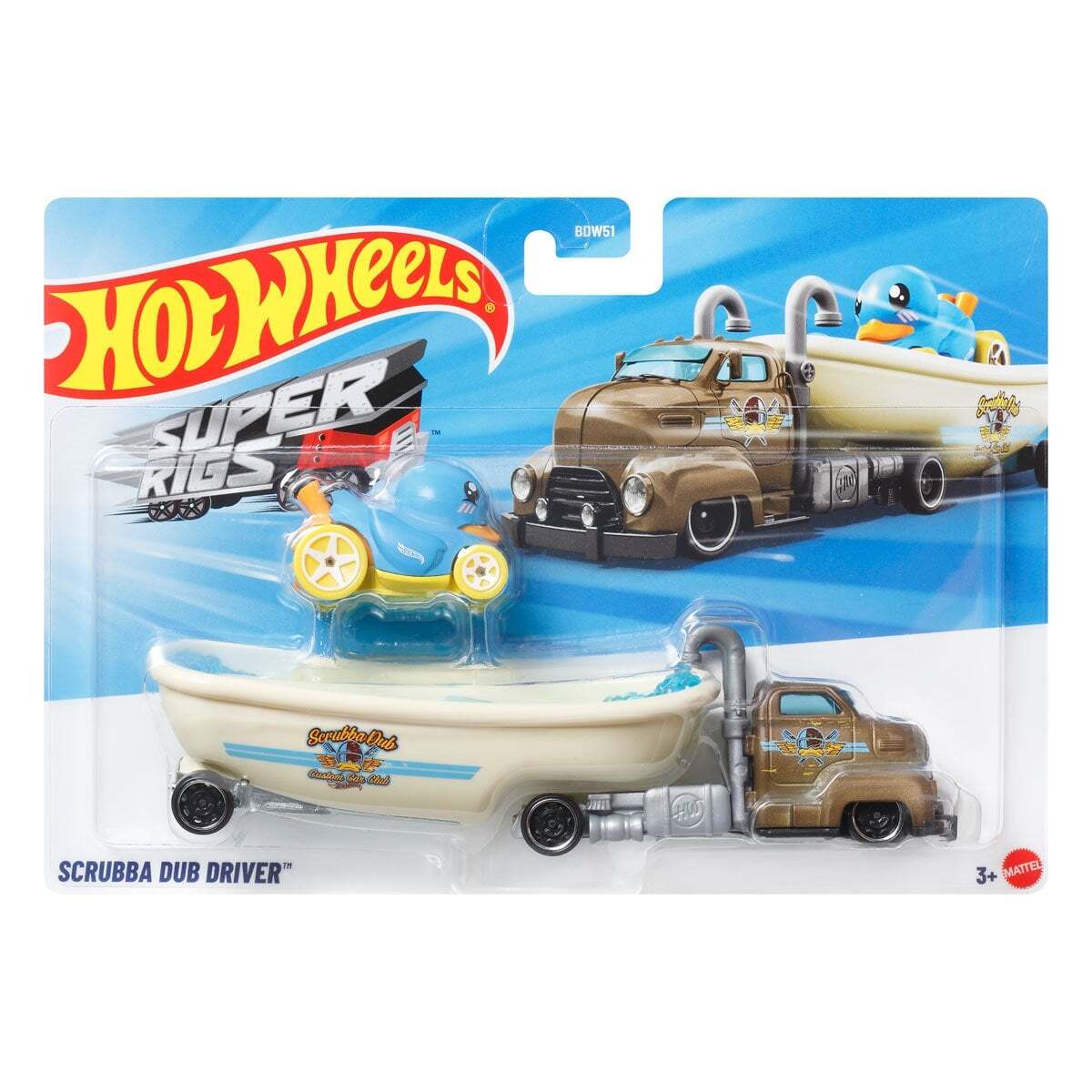 ホットウィール 2026 スーパーリグ スクラバ・ダブドライバー 1/64 ダイキャスト ミニカー 未開封 入荷写真