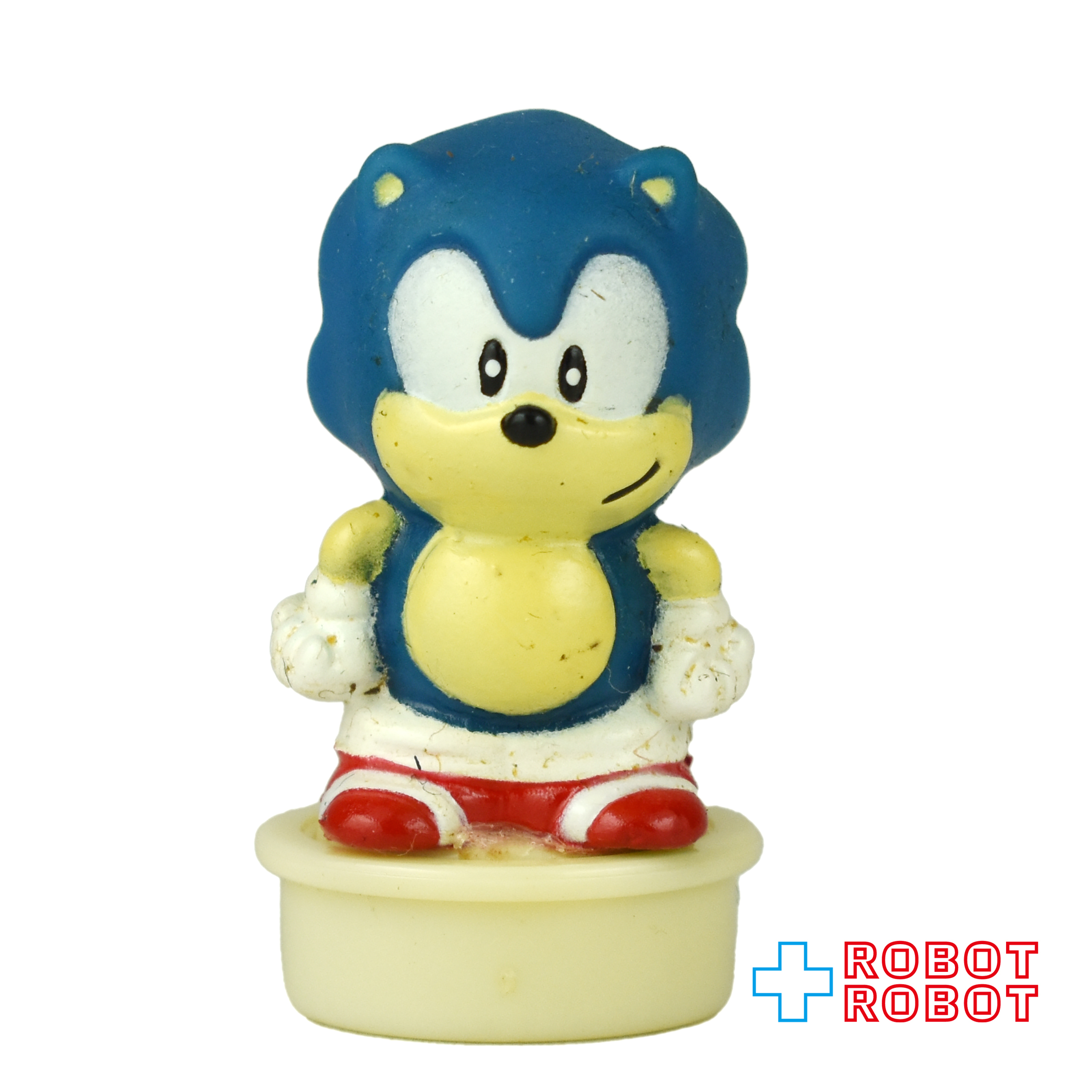 セガ ソニック・ザ・ヘッジホッグ ソニック スタンプ付ミニソフビフィギュア 入荷写真