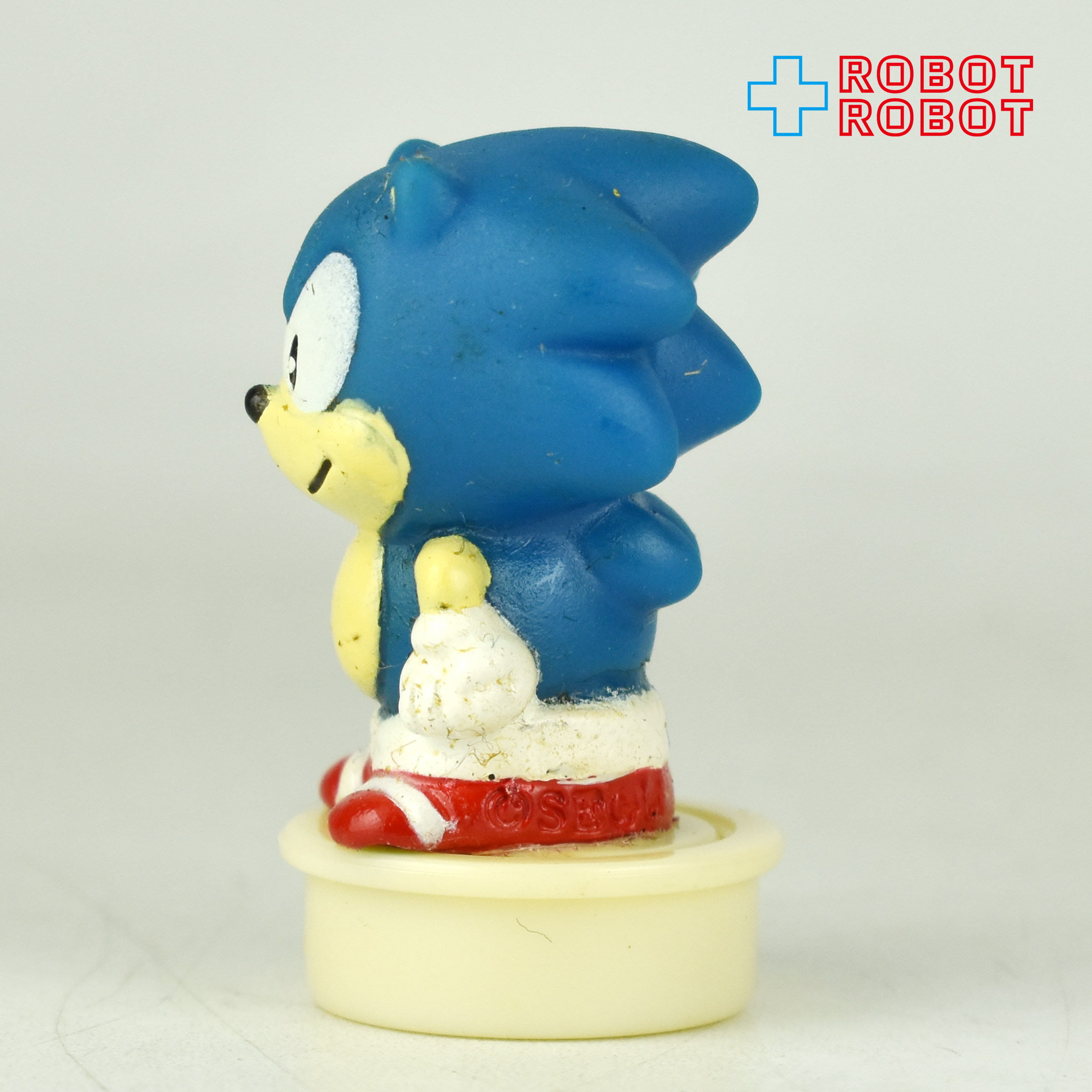 セガ ソニック・ザ・ヘッジホッグ ソニック スタンプ付ミニソフビフィギュア 入荷写真