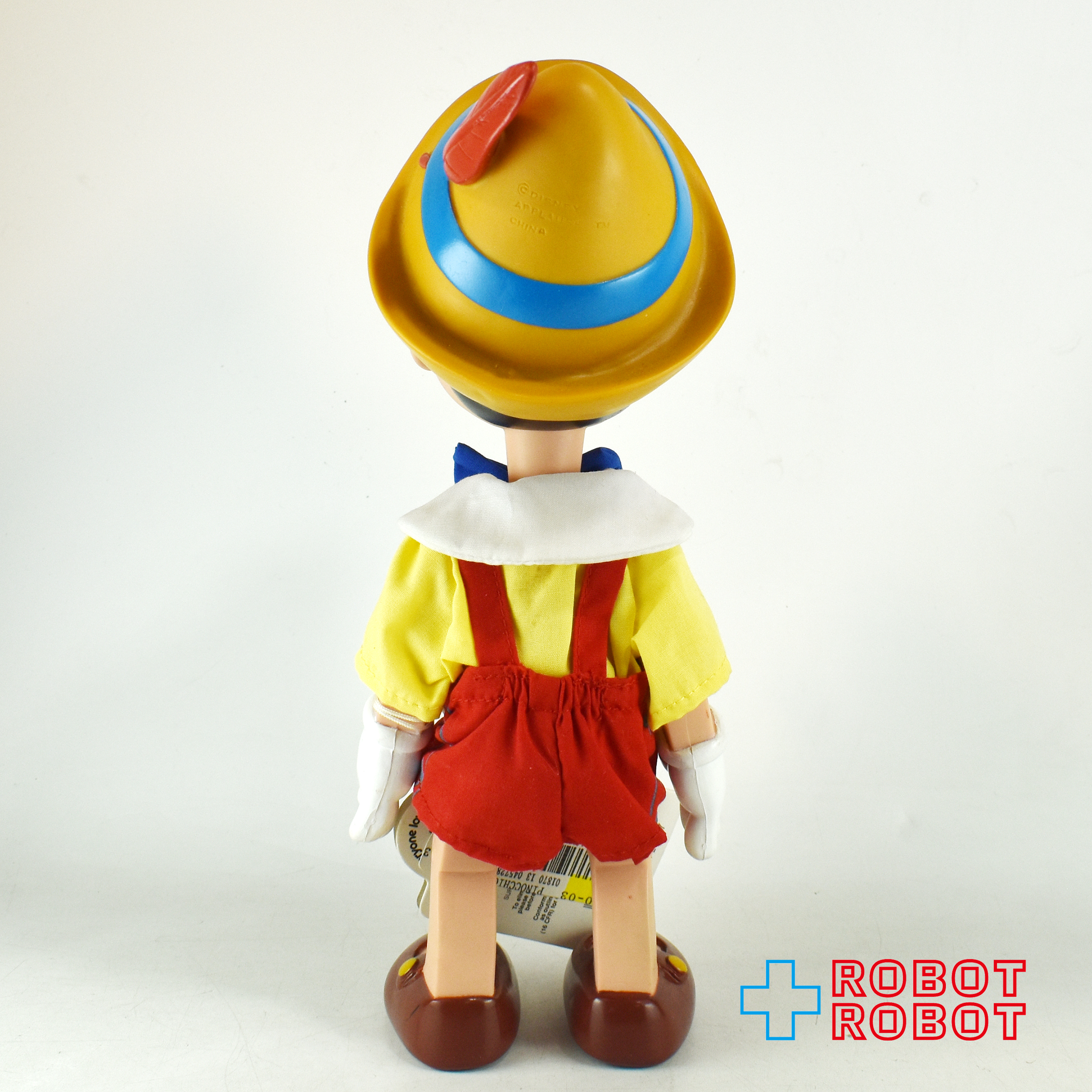アプローズ ディズニー ピノキオ 布服ソフビドール 人形 紙タグ付き 入荷写真