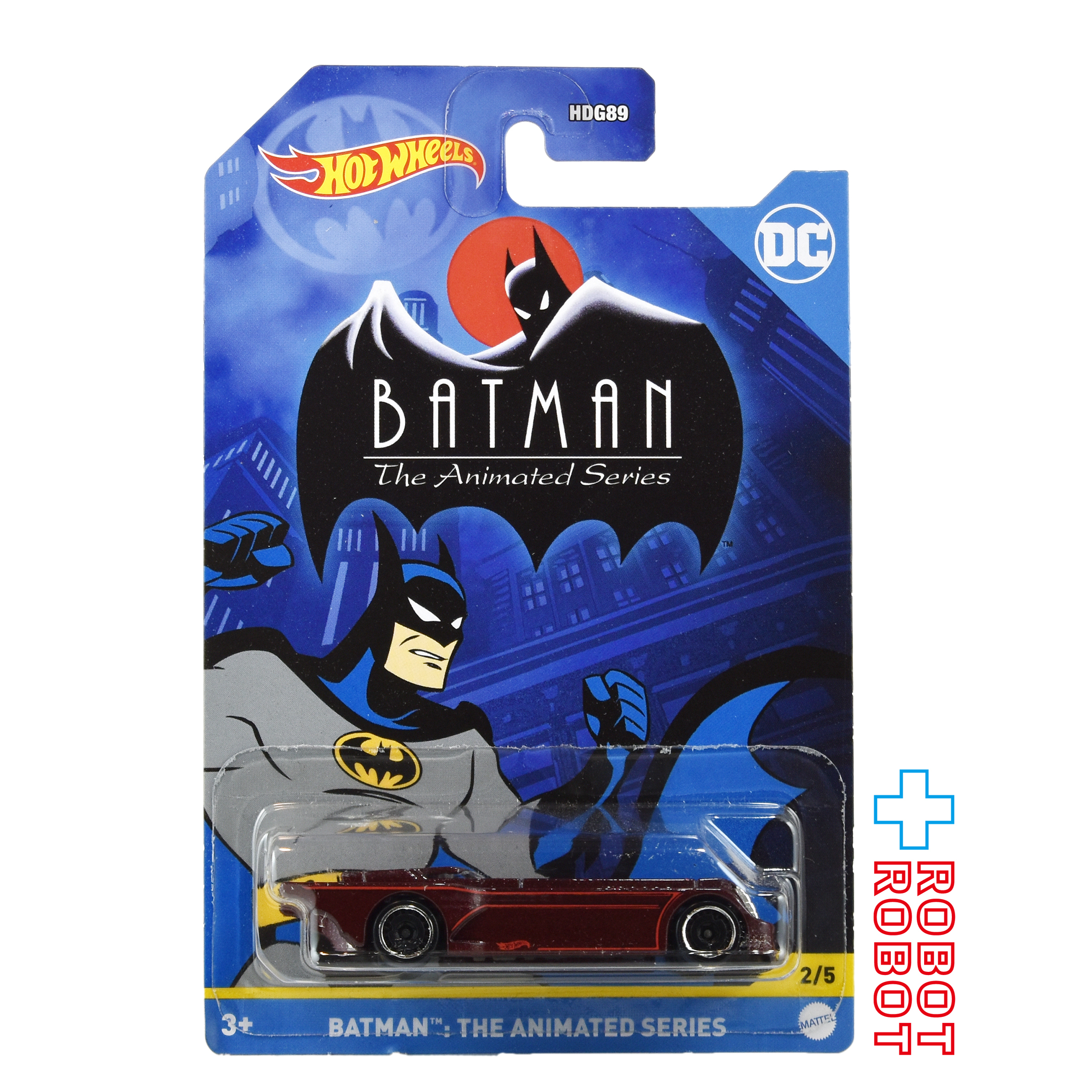 ホットウィール バットマン テーマアソート 2022 1/64 バットマン アニメイテッド バットモービル ダイキャスト メタルビークル ミニカー 未開封 入荷写真