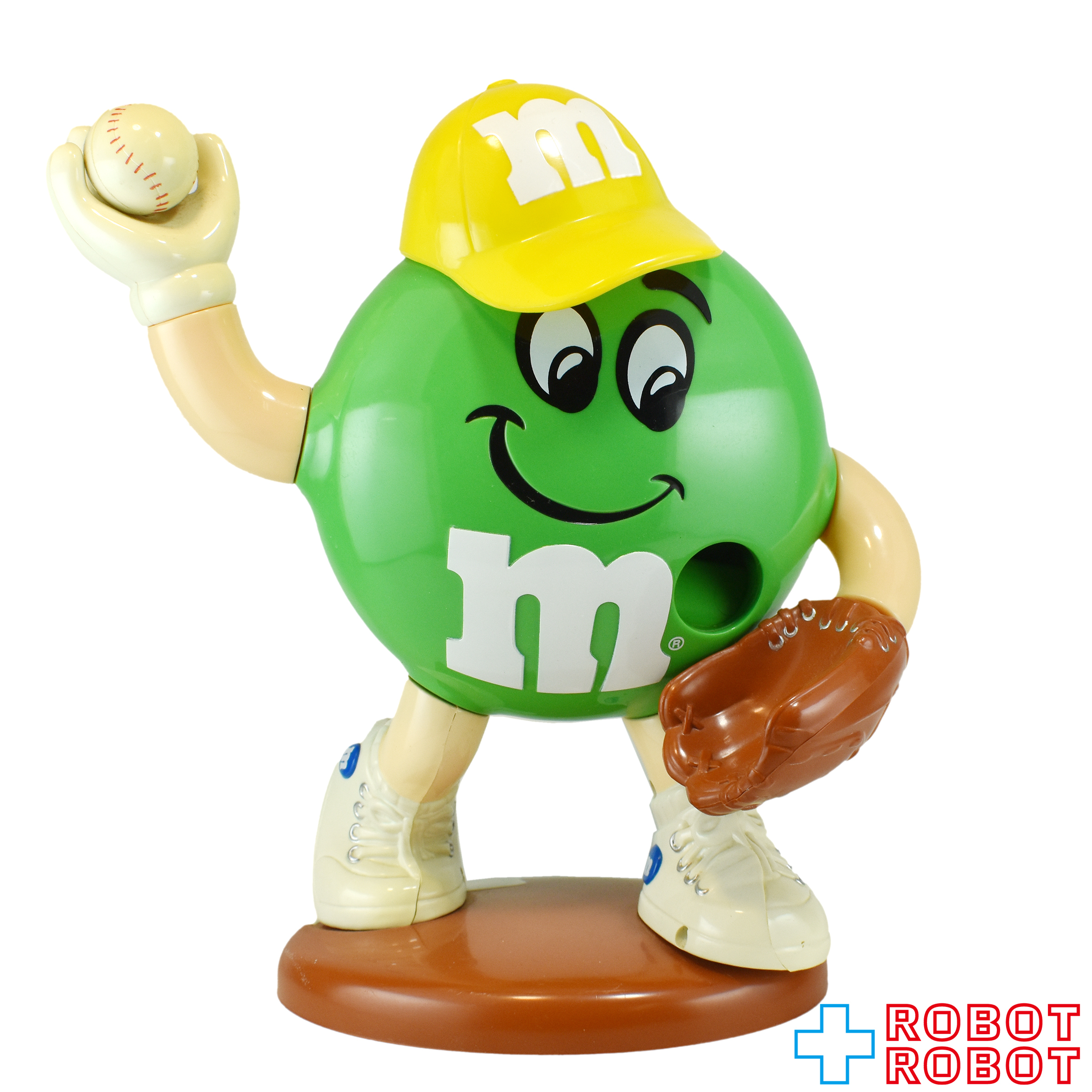 M&M's グリーン 野球 ディスペンサー エムアンドエムズ 企業物 入荷写真