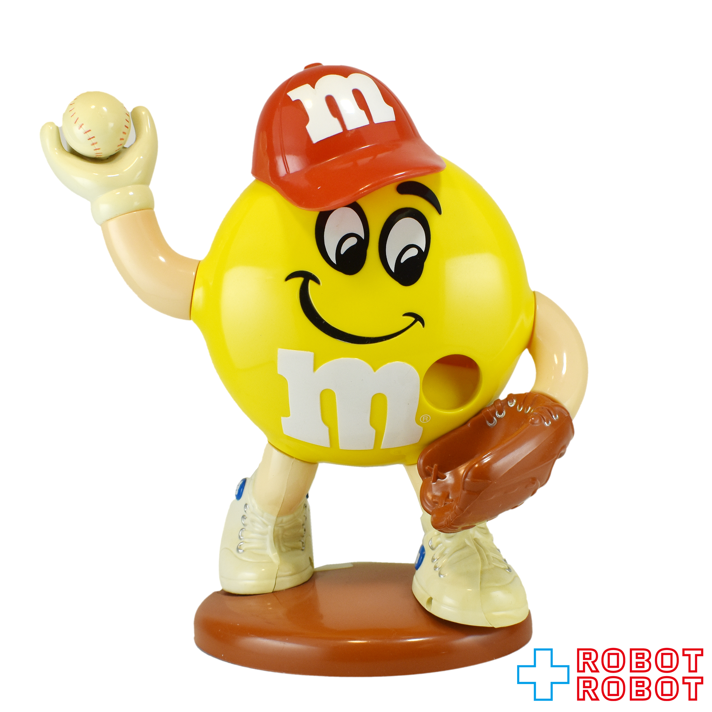 M&M's イエロー 野球 ディスペンサー エムアンドエムズ 企業物 入荷写真