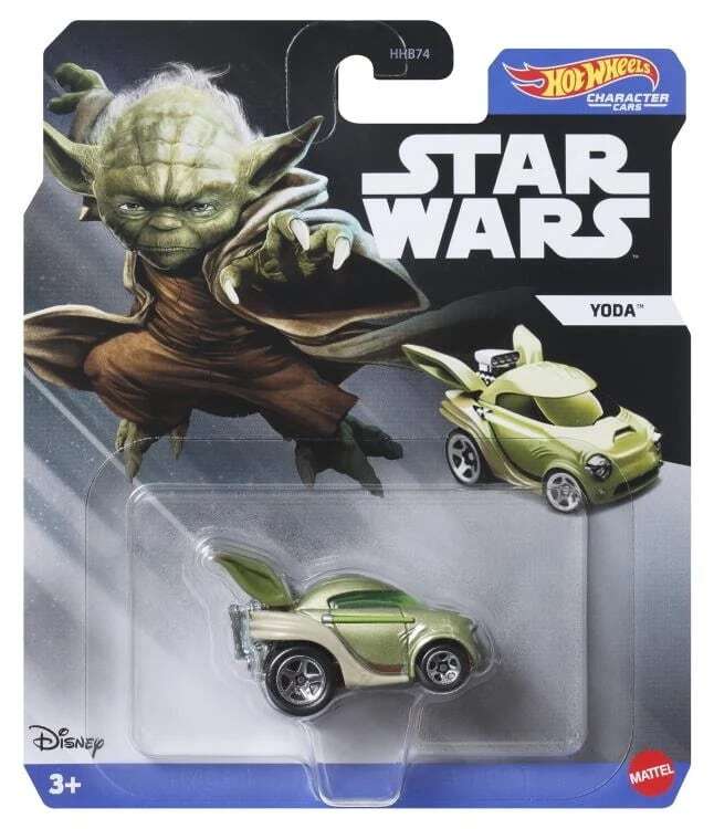 ホットウィール キャラクターカーズ 2024 ベスト・オブ・ミックス Ver.2 スター・ウォーズ ヨーダ ダイキャスト ミニカー 未開封 入荷写真