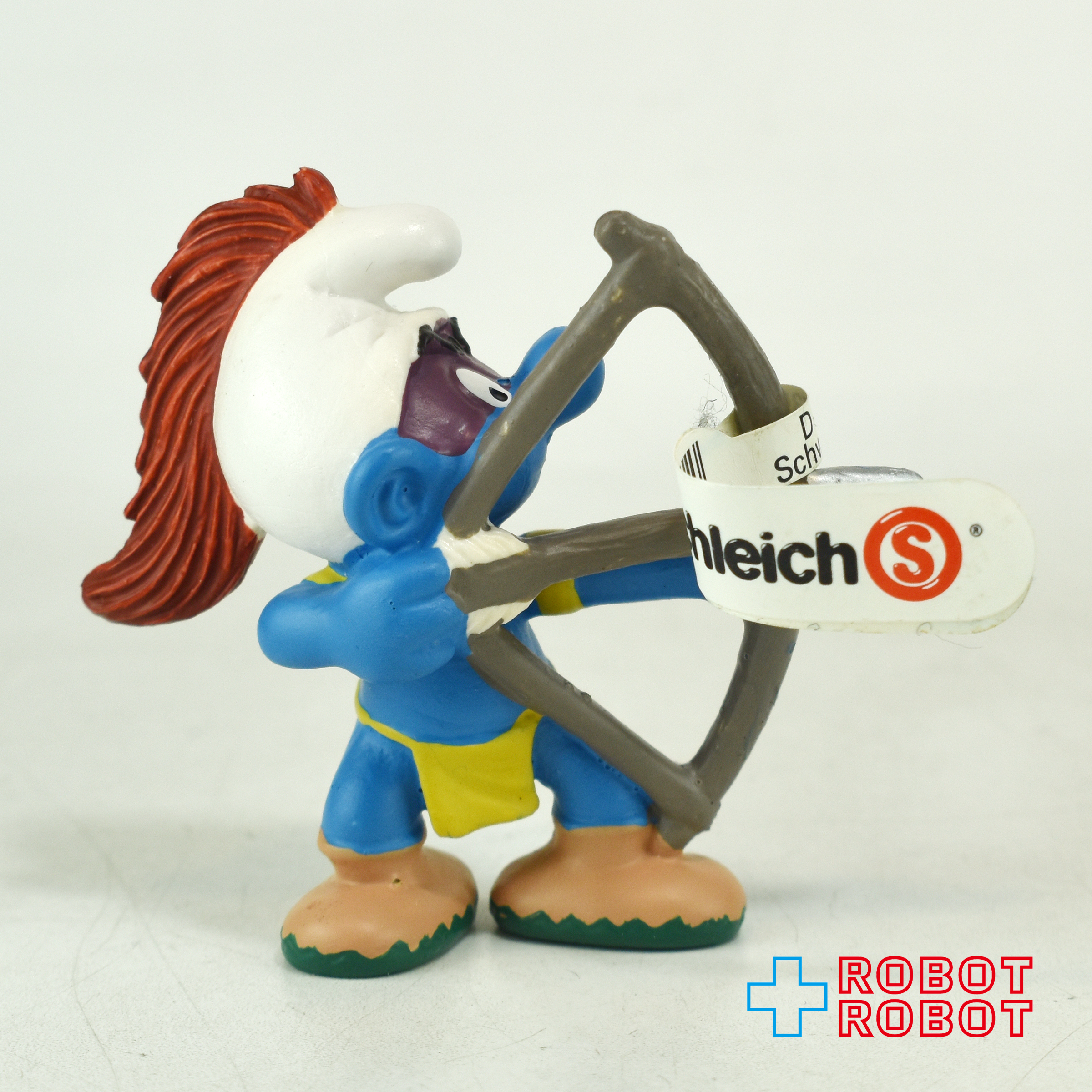 スマーフ ネイティブアメリカン インディアン アーチャ 弓の射手 #20551 PVC フィギュア ドイツ 紙タグ付 入荷写真