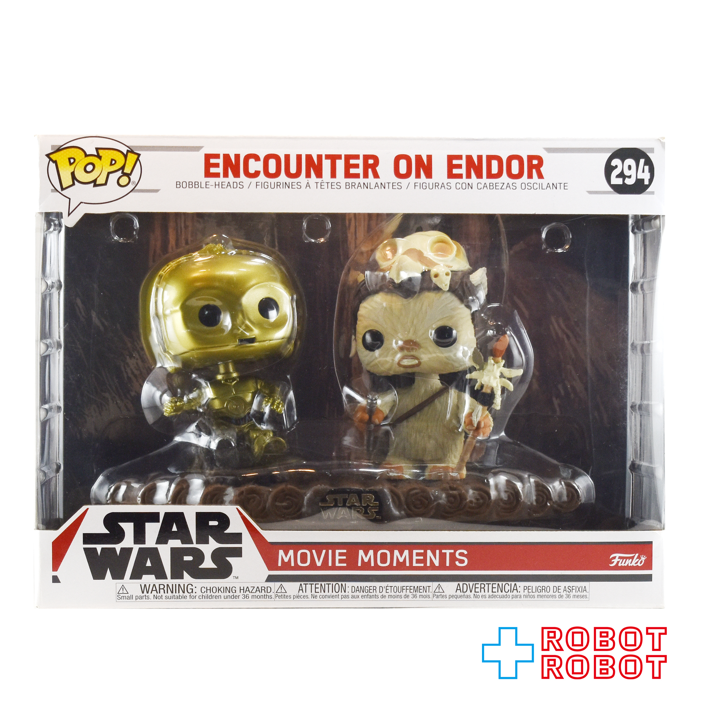 ファンコ POP! ムービーモーメント 294 スター・ウォーズ エンドアの遭遇 ビニールフィギュア 箱入 入荷写真