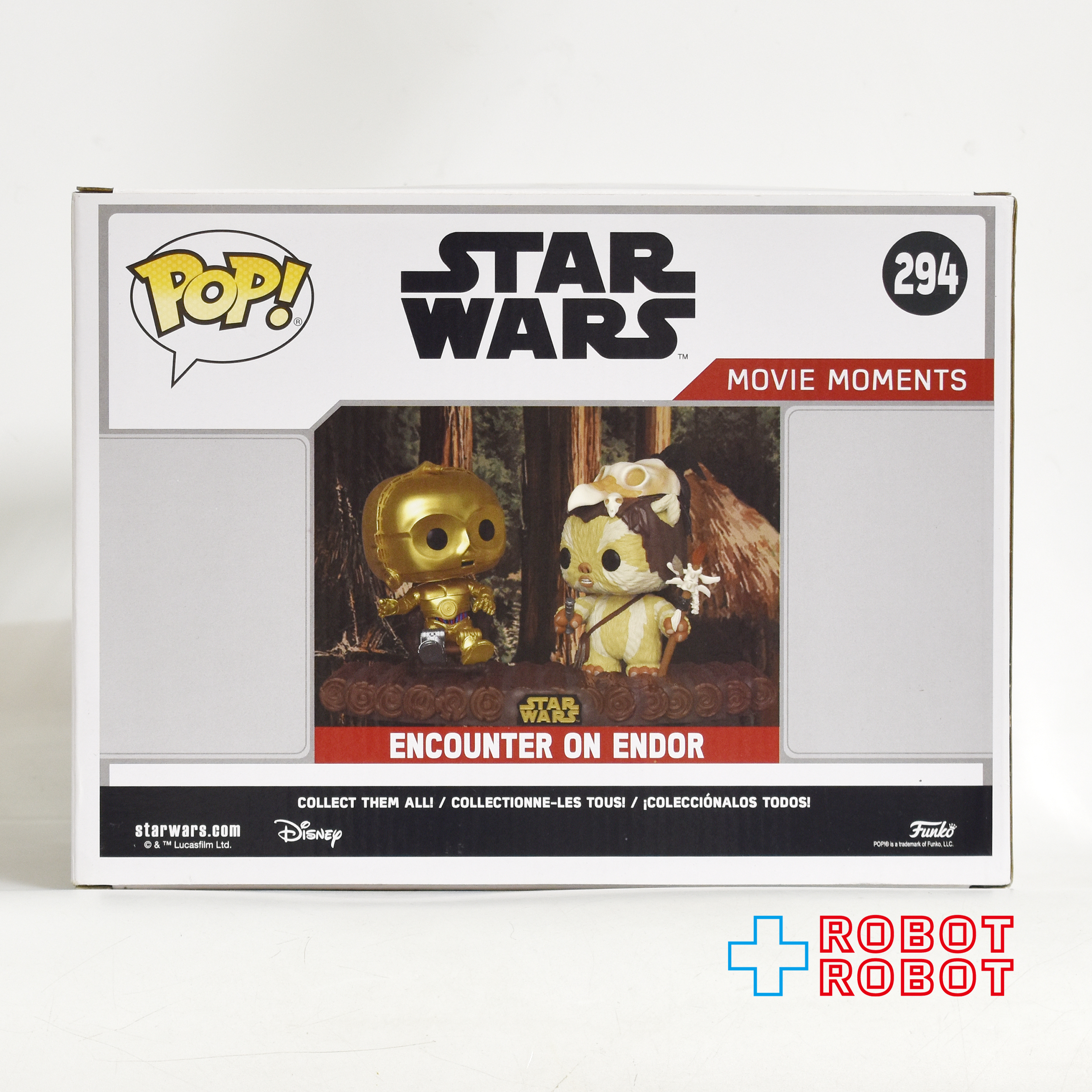ファンコ POP! ムービーモーメント 294 スター・ウォーズ エンドアの遭遇 ビニールフィギュア 箱入 入荷写真