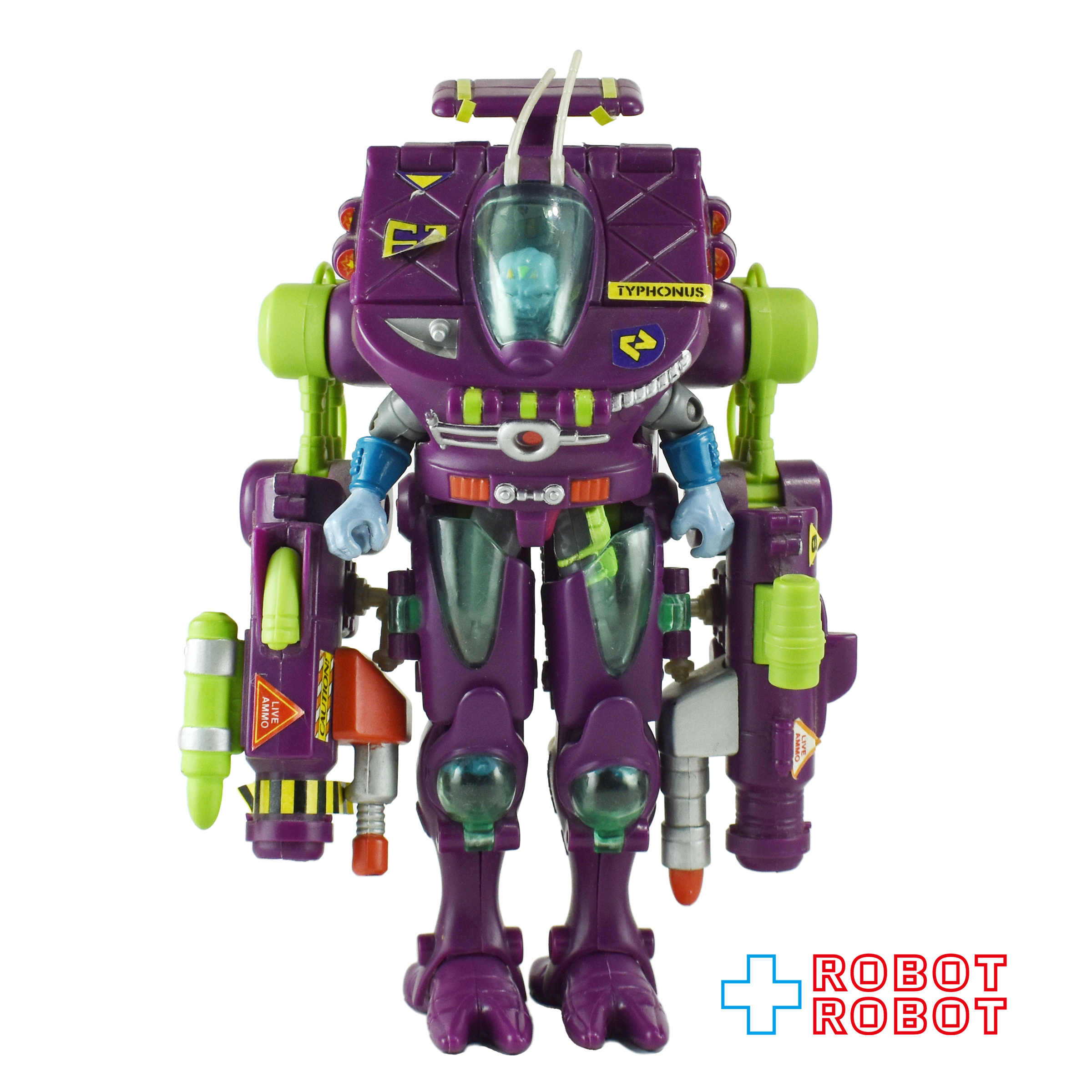プレイメイツ エグゾスクワッド タイフォナス w/ ハイスピードステルス Eフレーム アクションフィギュア ルース 1993 入荷写真
