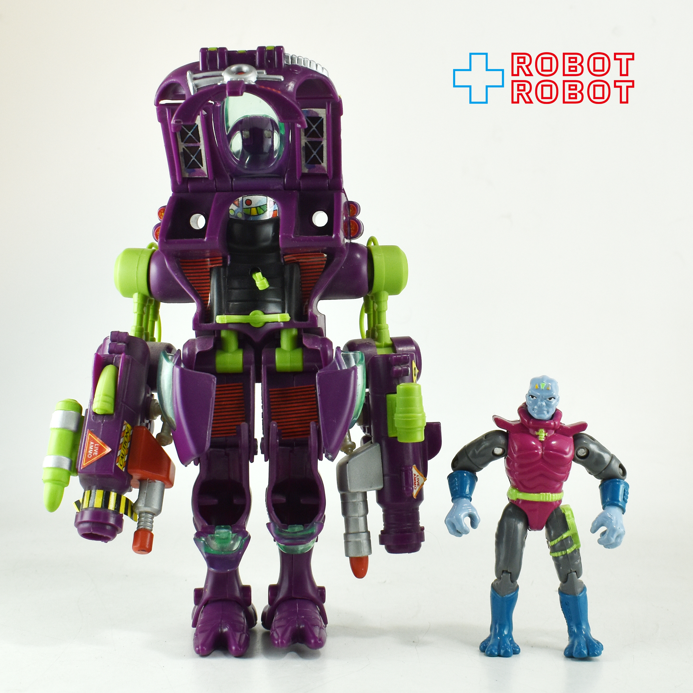 プレイメイツ エグゾスクワッド タイフォナス w/ ハイスピードステルス Eフレーム アクションフィギュア ルース 1993 入荷写真