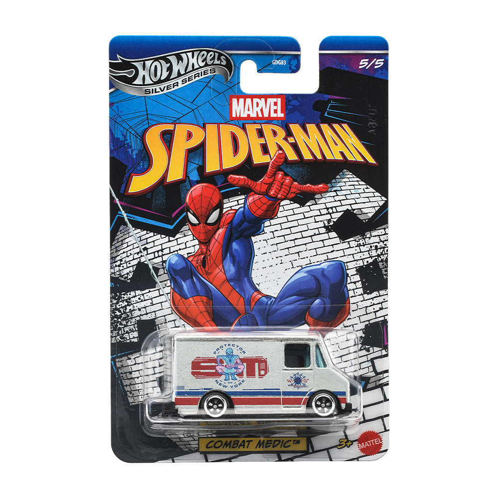 ホットウィール マーベル スパイダーマン コンバット メディック ダイキャスト ミニカー 国内版 未開封 入荷写真