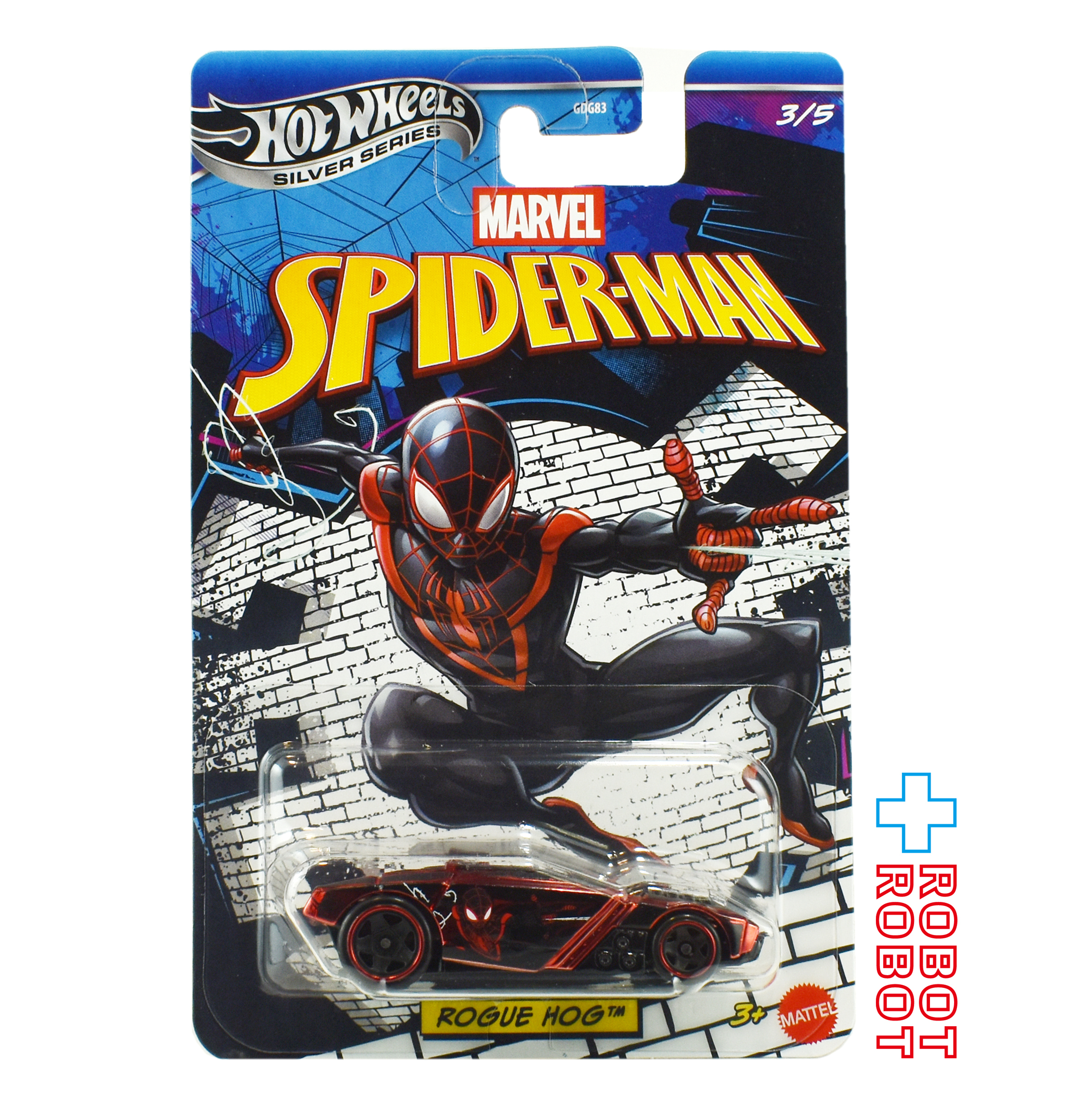 ホットウィール マーベル スパイダーマン ローグ・ホグ ダイキャスト ミニカー 国内版 未開封 入荷写真