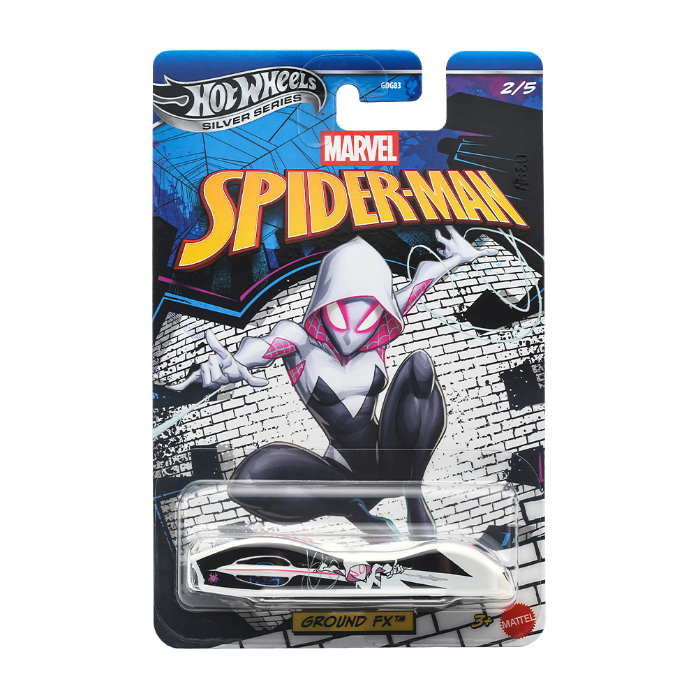 ホットウィール マーベル スパイダーマン グラウンドエフエックス ダイキャスト ミニカー 国内版 未開封 入荷写真