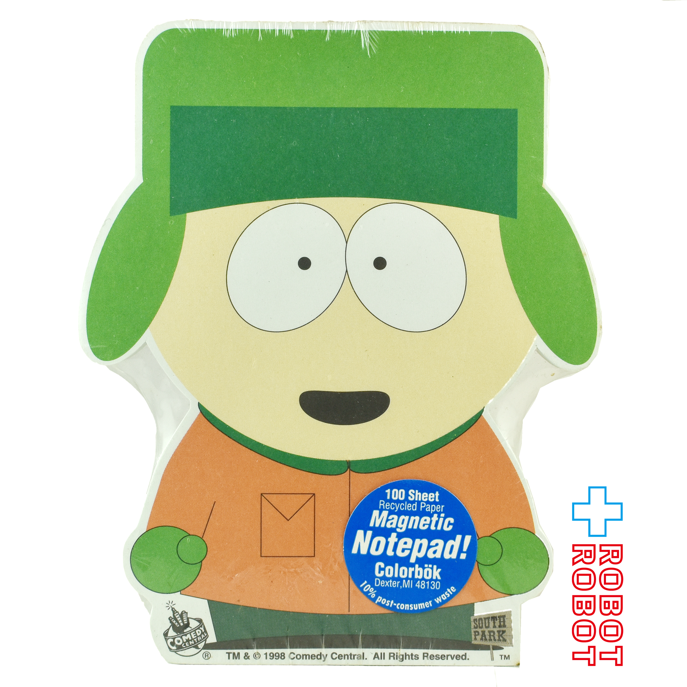 コメディ・セントラル サウスパーク カイル・ブロフロフスキー マグネット付き メモ帳 未開封 1998 入荷写真