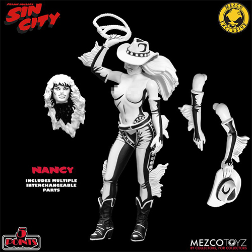 メズコ 5ポイント シン・シティ : ハード・グッドバイ ナンシー・キャラハン アクションフィギュア 未開封 入荷写真