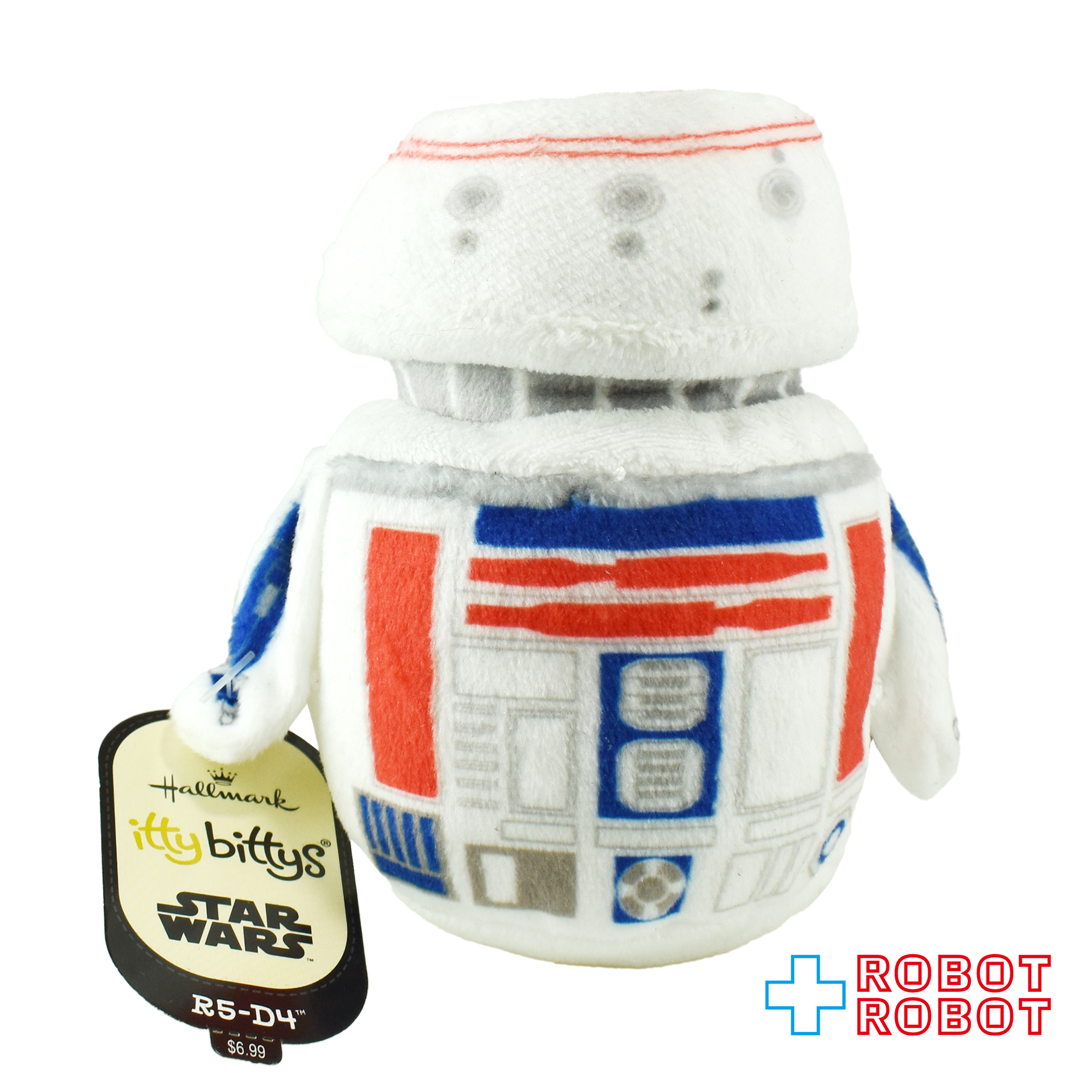 ホールマーク スター・ウォーズ R5-D4 itty bittys ぬいぐるみ 紙タグ付き 入荷写真