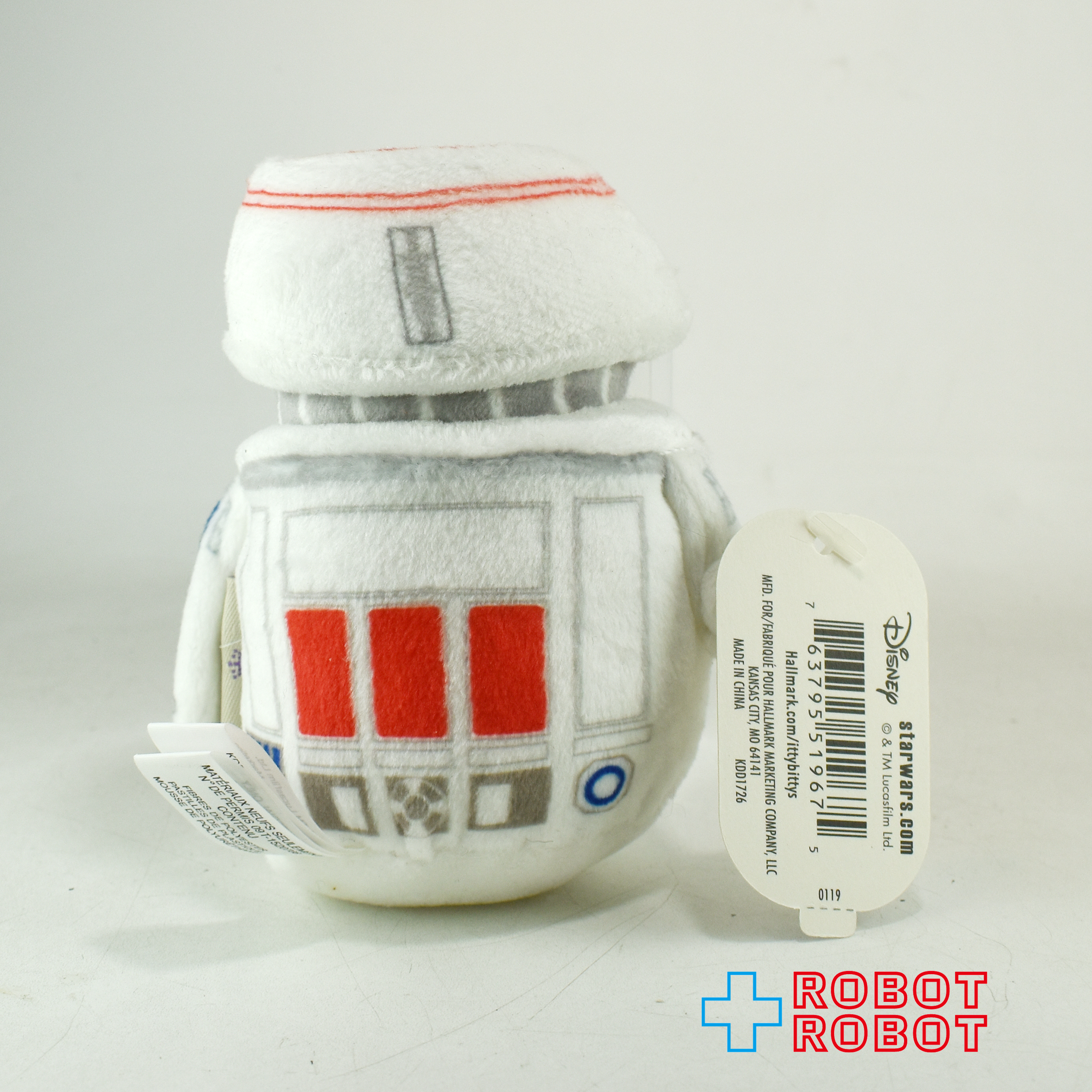 ホールマーク スター・ウォーズ R5-D4 itty bittys ぬいぐるみ 紙タグ付き 入荷写真