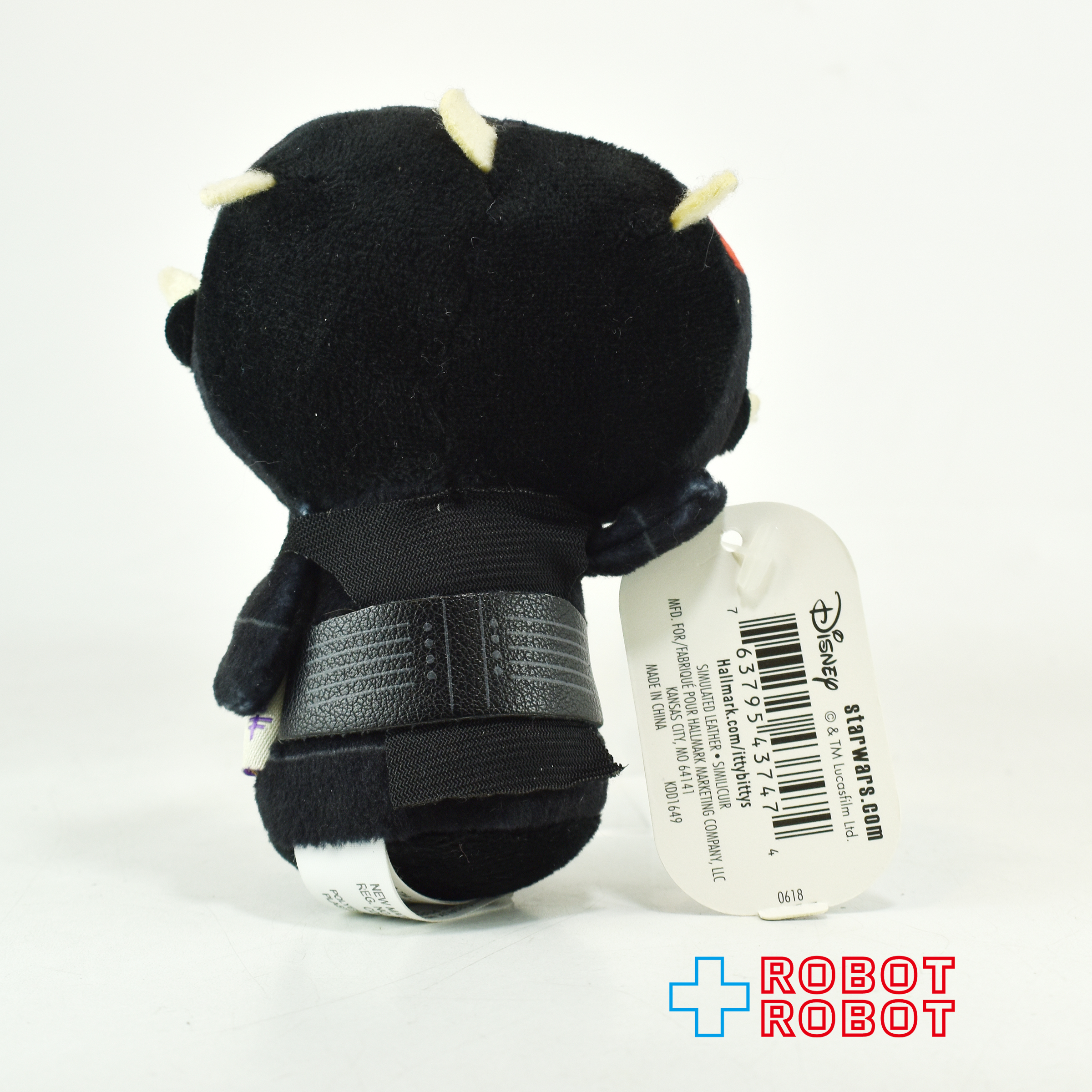 ホールマーク スター・ウォーズ ダース・モール itty bittys ぬいぐるみ 紙タグ付き 入荷写真